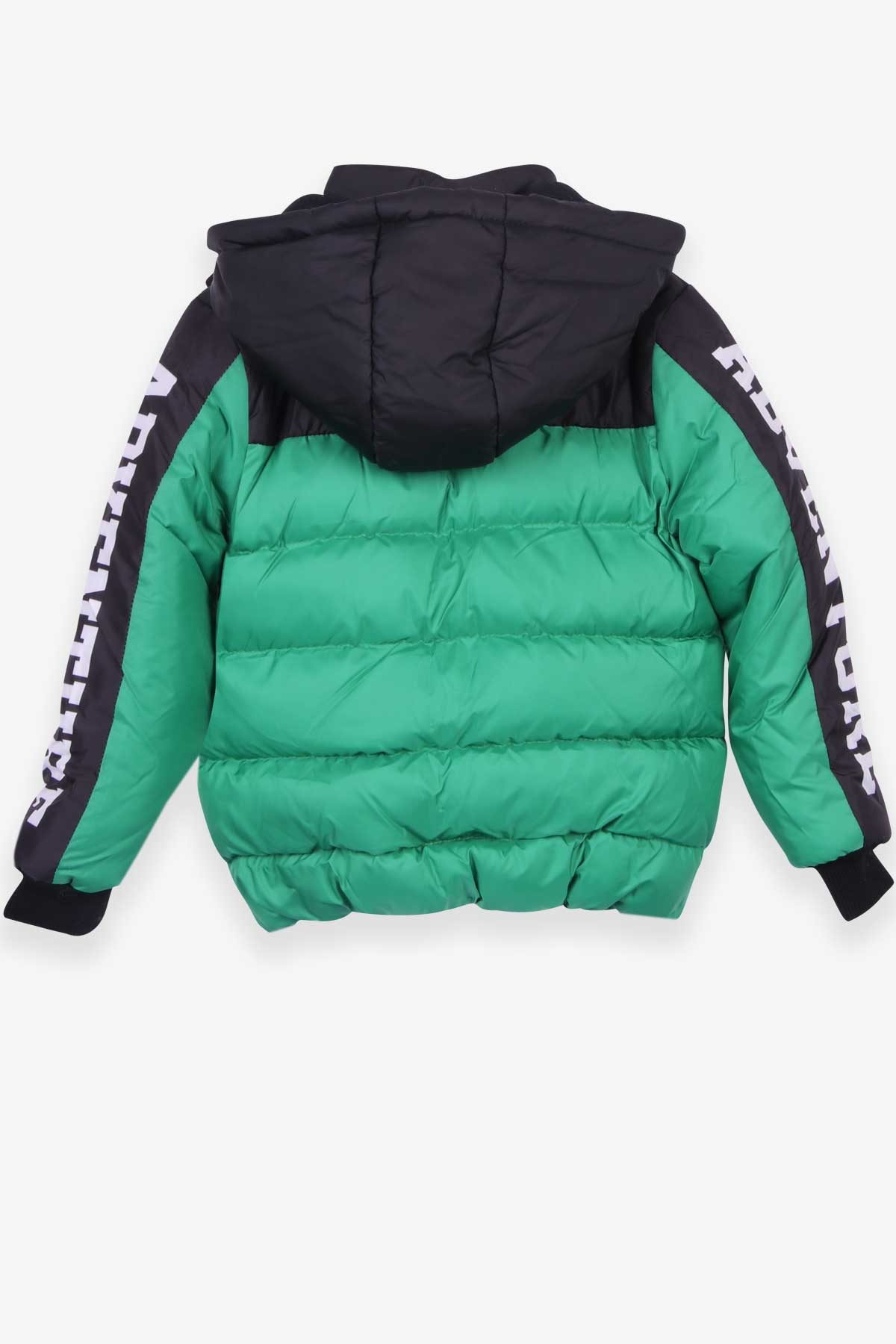 Breeze Erkek Çocuk Mont Kapüşonlu Yeşil (3-6 Yaş)