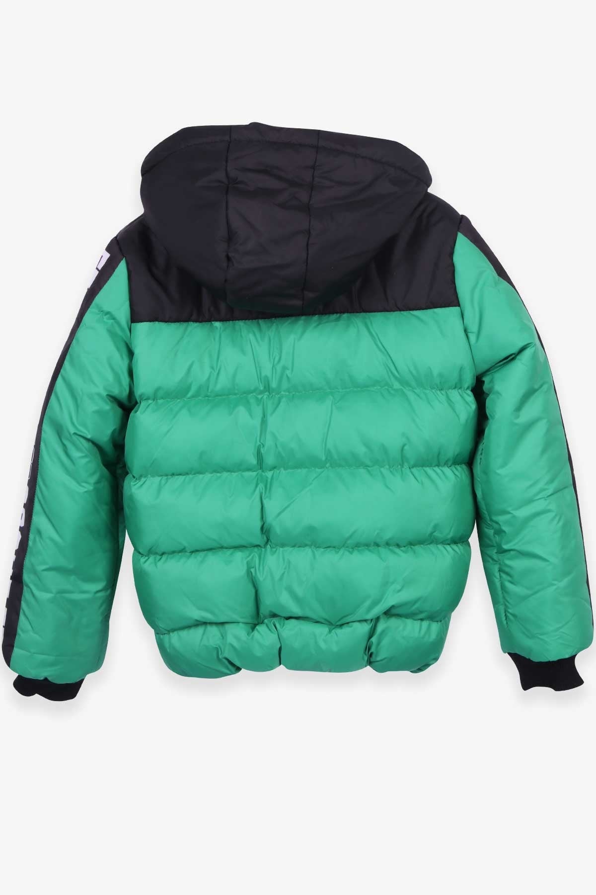 Breeze Erkek Çocuk Mont Kapüşonlu Yeşil (7-10 Yaş)