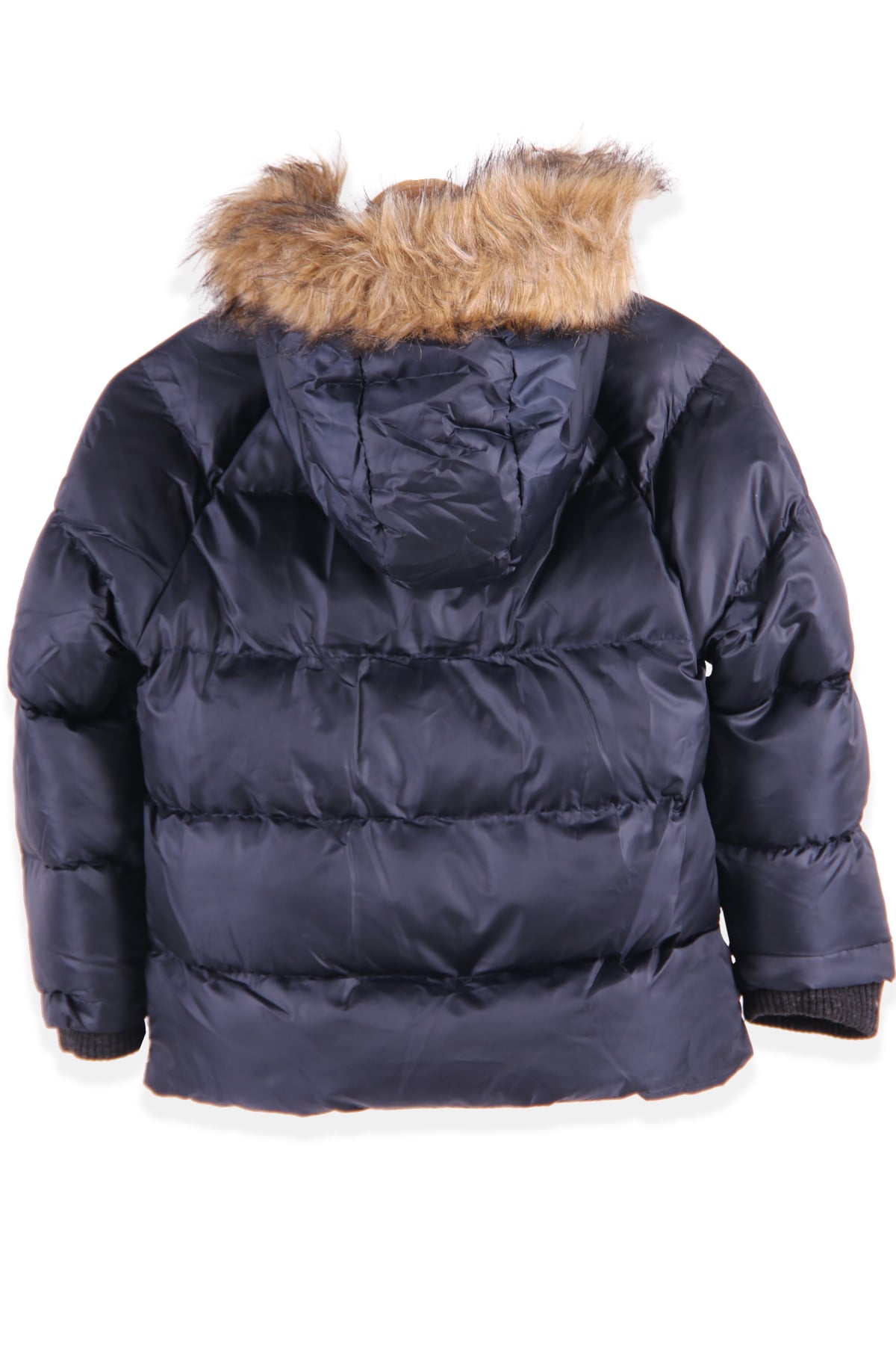 BREEZE Erkek Çocuk Mont Kürklü Lacivert (2-5 Yaş)