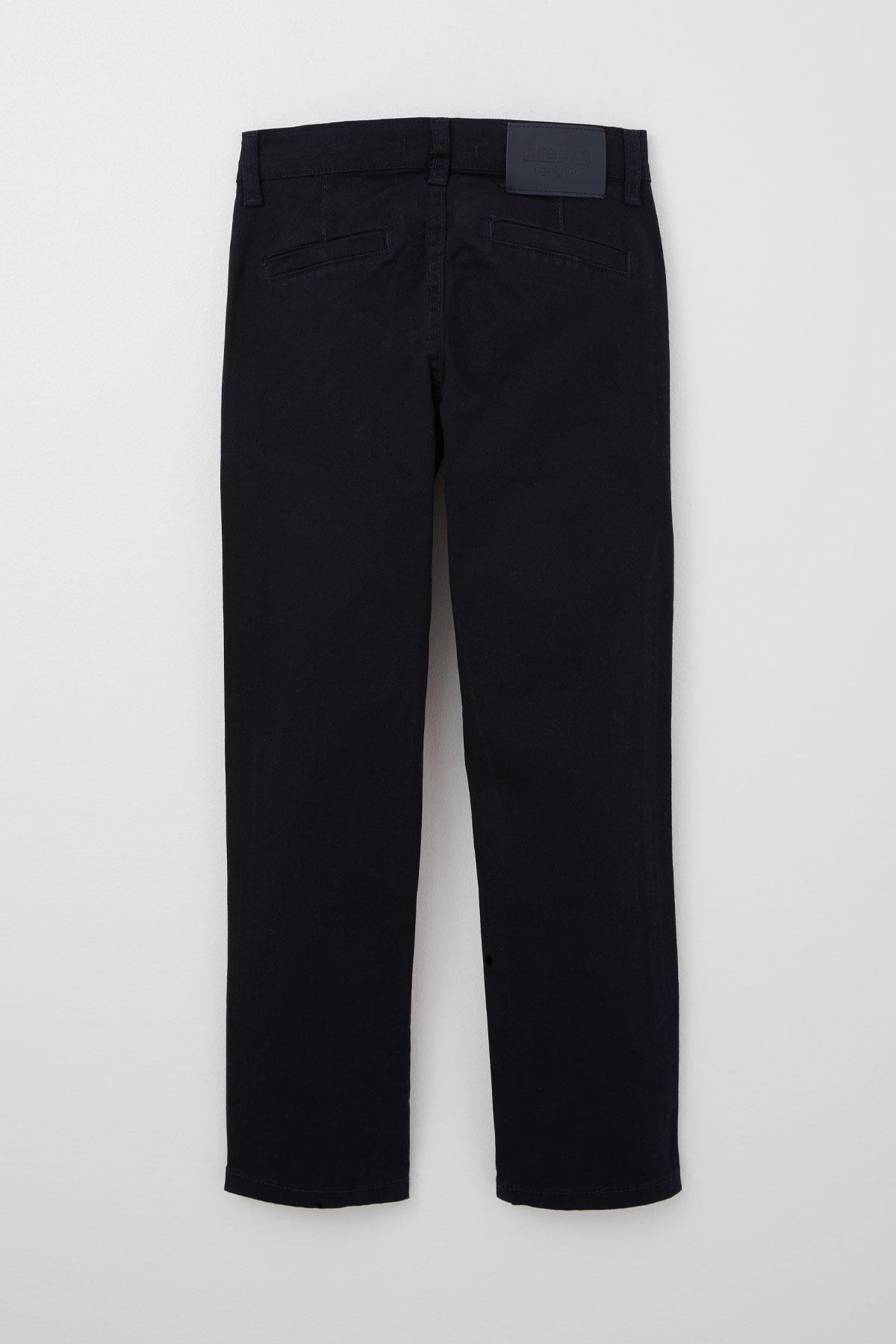 Breeze Erkek Çocuk Pantolon Gabardin Basic Lacivert (8-14 Yaş)