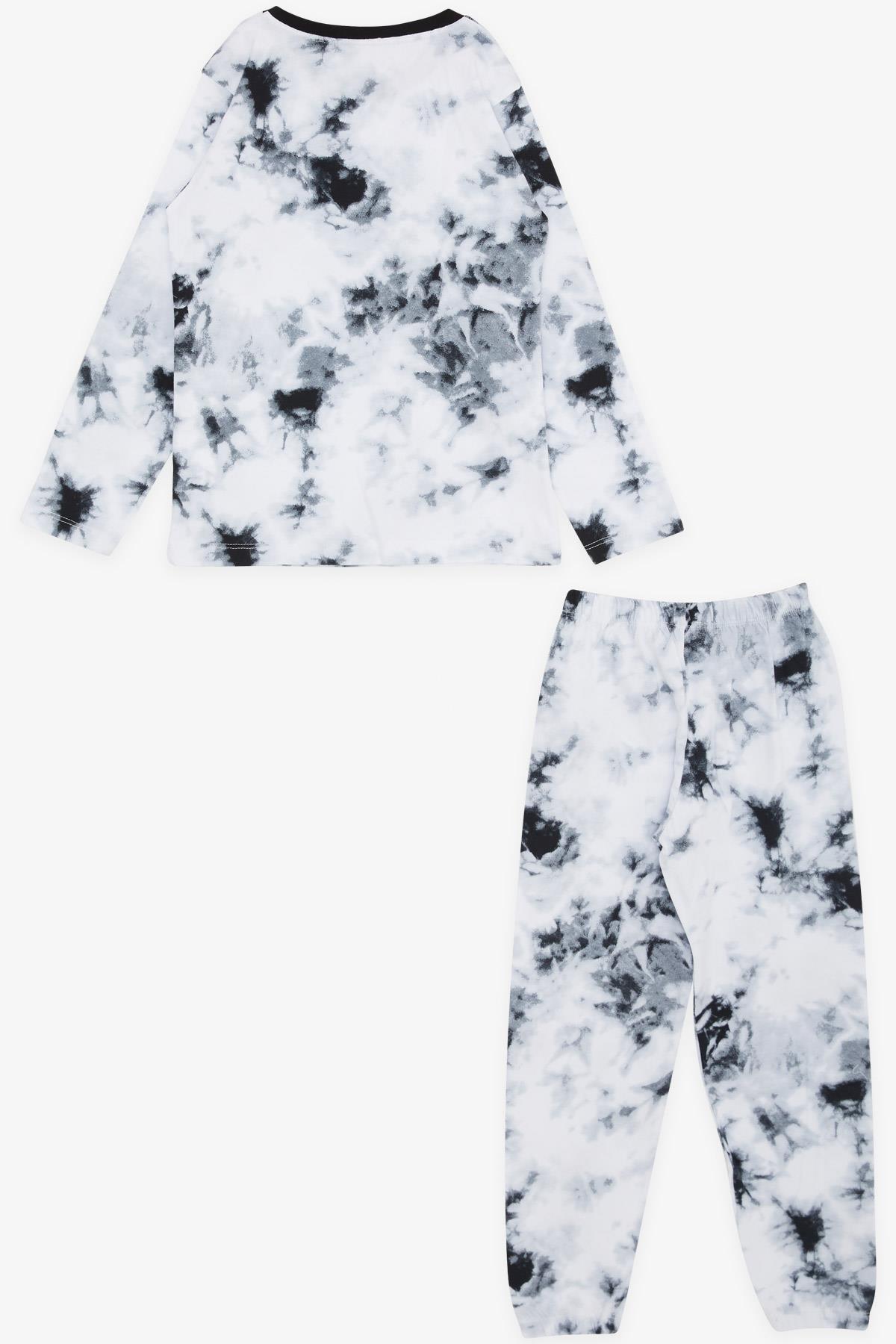 Breeze Erkek Çocuk Pijama Batik Desenli Karışık Renk (4-8 Yaş)