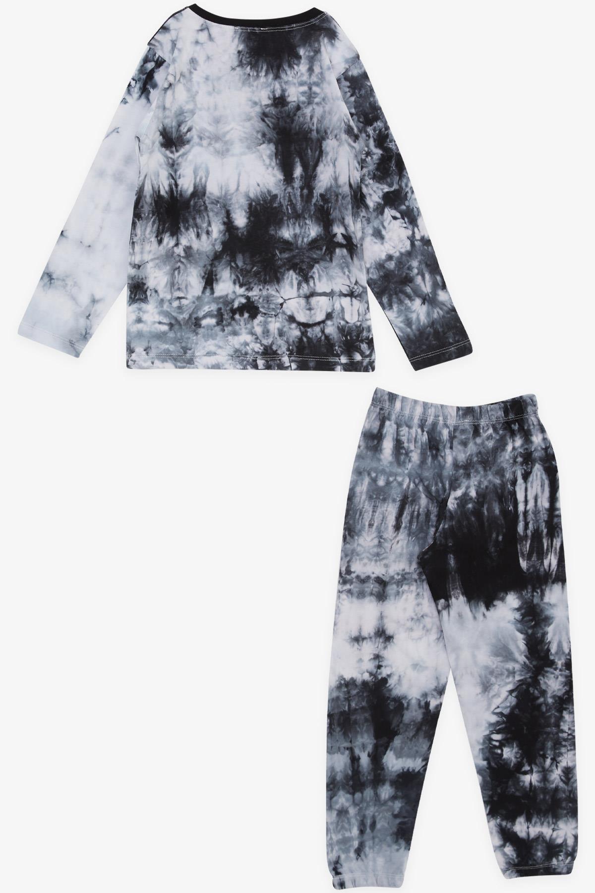 Breeze Erkek Çocuk Pijama Batik Desenli Karışık Renk (4-8 Yaş)