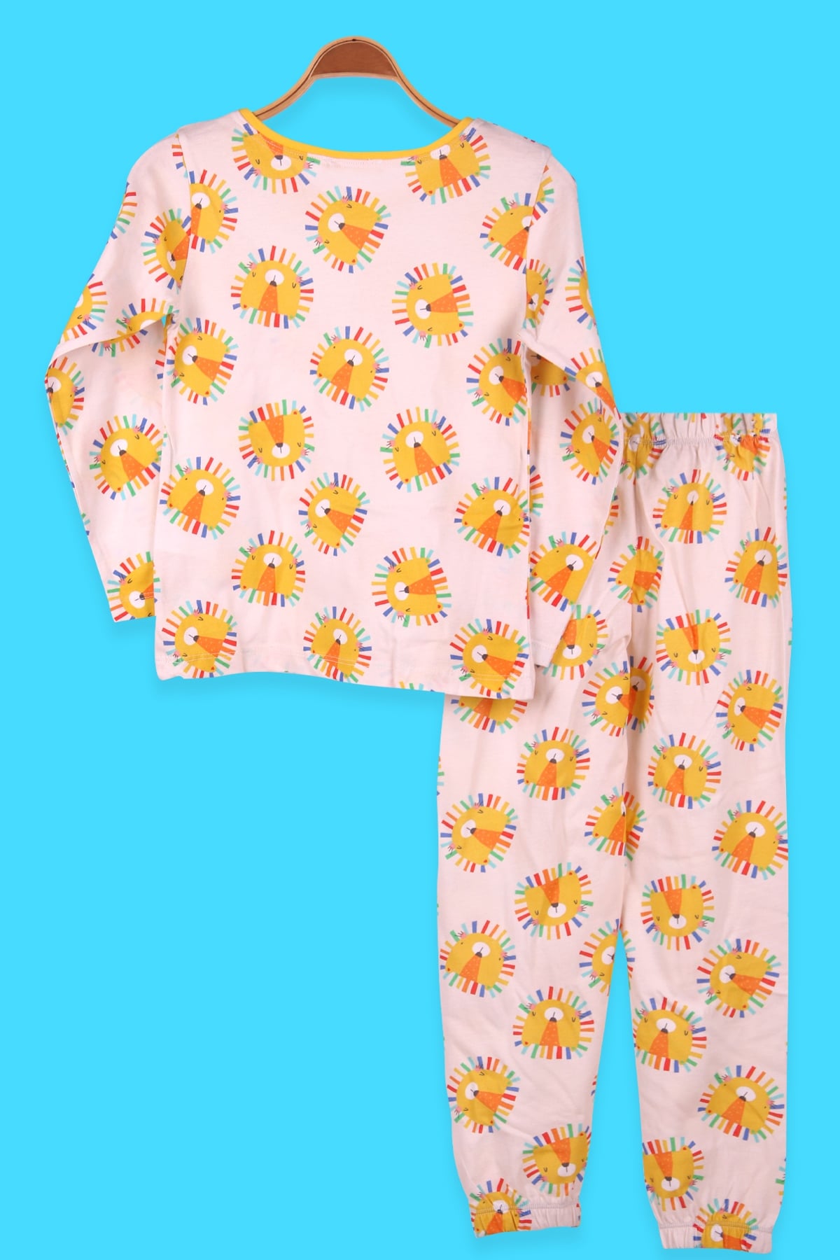 Breeze Erkek Çocuk Pijama Takımı Ayıcıklı Sarı (6-10 Yaş)