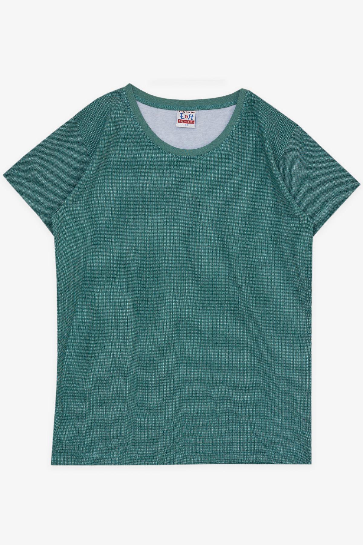 Breeze Erkek Çocuk Pijama Takımı Basic Yeşil (9-14 Yaş)