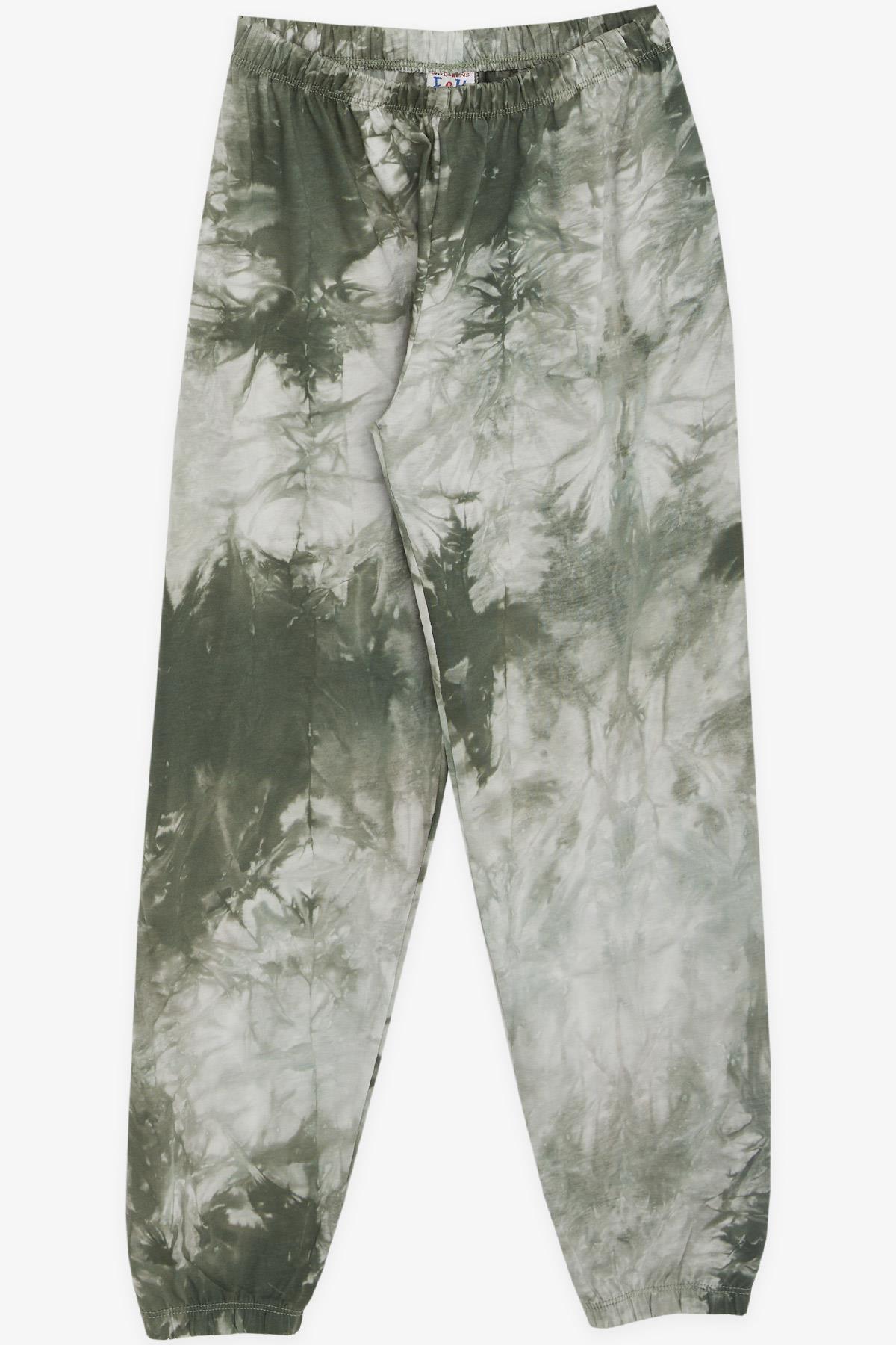 Breeze Erkek Çocuk Pijama Takımı Batik Deseni Karışık Renk (9-12 Yaş)