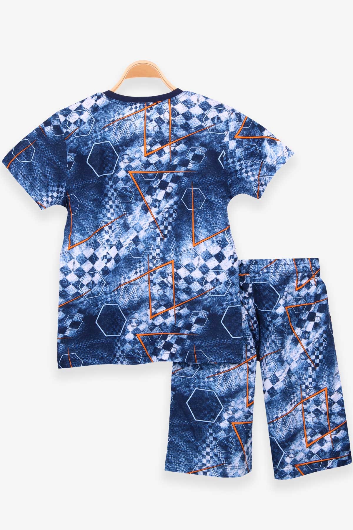 Breeze Erkek Çocuk Pijama Takımı Desenli Karışık Renk (6-10 Yaş)