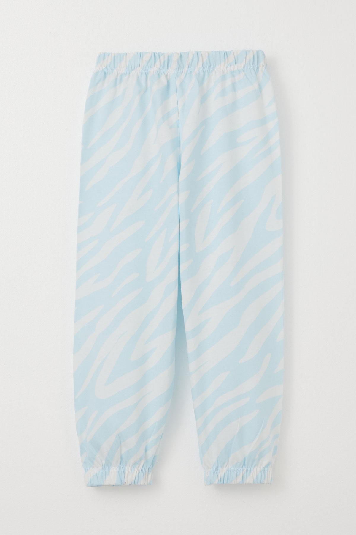 Breeze Erkek Çocuk Pijama Takımı Desenli Açık Mavi (1-3 Yaş)