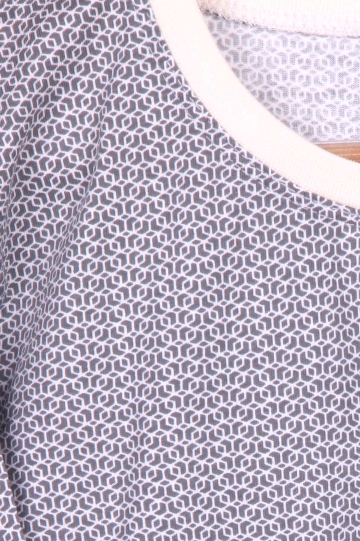 Breeze Erkek Çocuk Pijama Takımı Desenli Füme (9-12 Yaş)