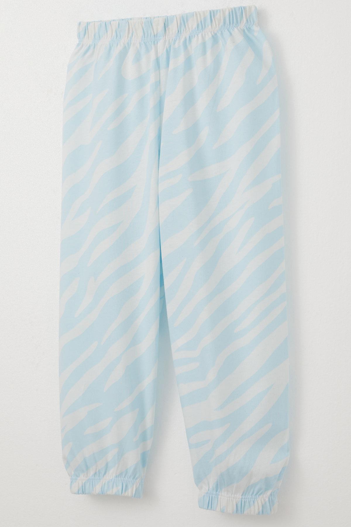 Breeze Erkek Çocuk Pijama Takımı Desenli Açık Mavi (1-3 Yaş)