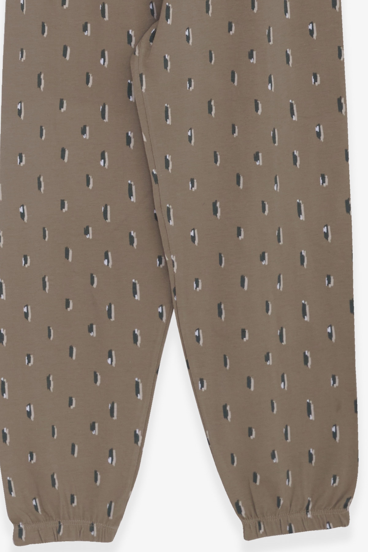 Breeze Erkek Çocuk Pijama Takımı Desenli Yeşil (4-8 Yaş)