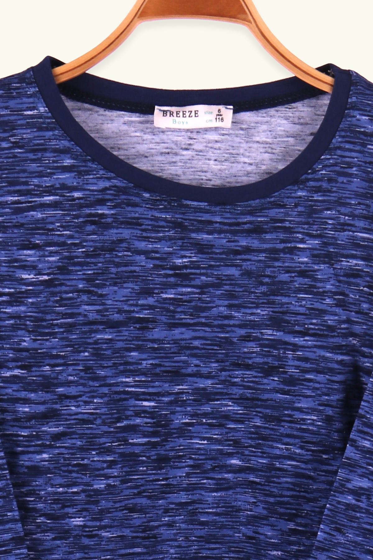 Breeze Erkek Çocuk Pijama Takımı Desenli Koyu Mavi (6-10 Yaş)