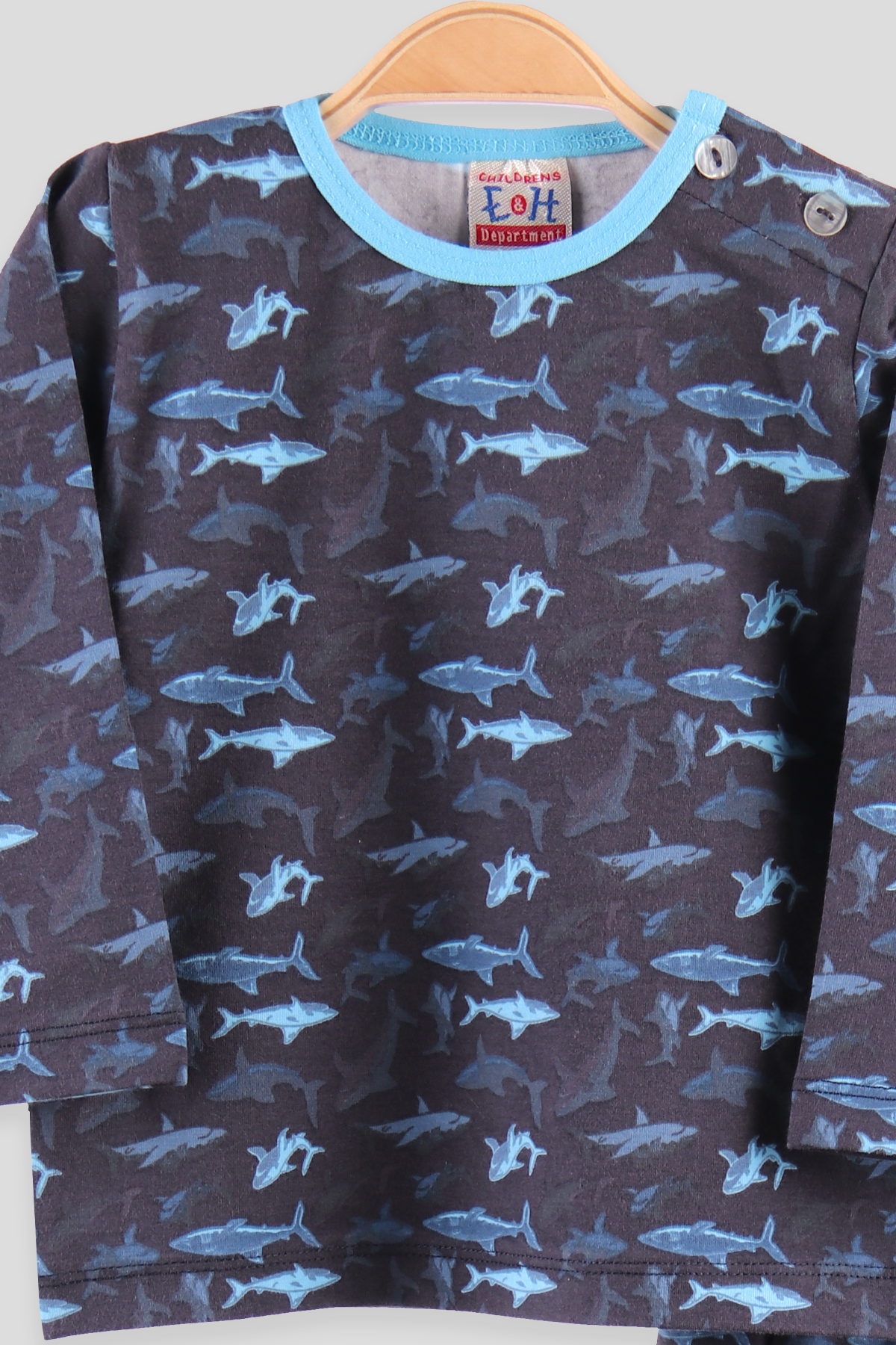 Breeze Erkek Çocuk Pijama Takımı Desenli Turkuaz (1-4 Yaş)