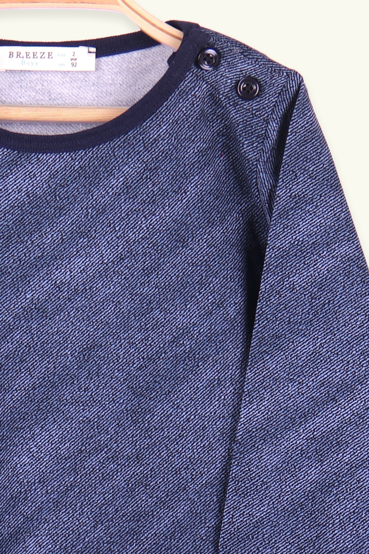 Breeze Erkek Çocuk Pijama Takımı Desenli Lacivert (2-6 Yaş)