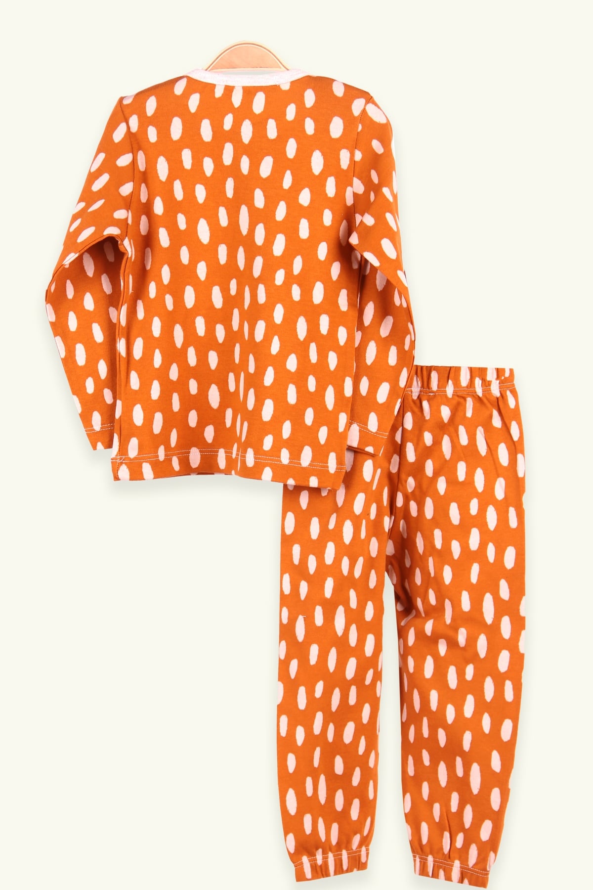 Breeze Erkek Çocuk Pijama Takımı Desenli Turuncu (2-6 Yaş)