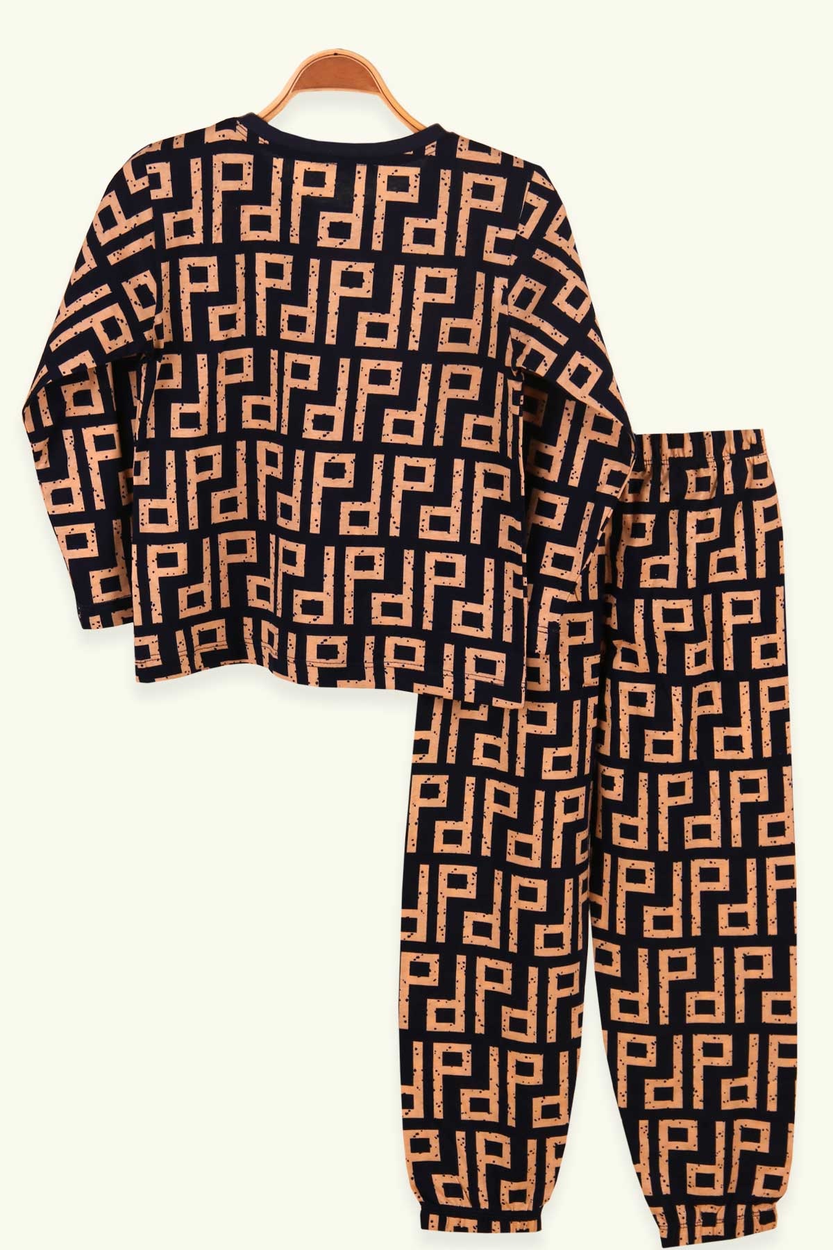 Breeze Erkek Çocuk Pijama Takımı Desenli Lacivert (6-10 Yaş)