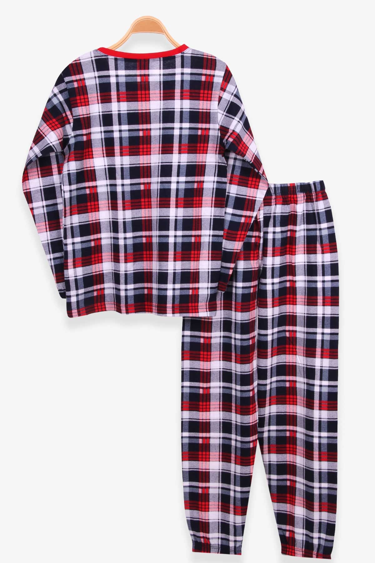Breeze Erkek Çocuk Pijama Takımı Ekoseli Karışık Renk (9-14 Yaş)