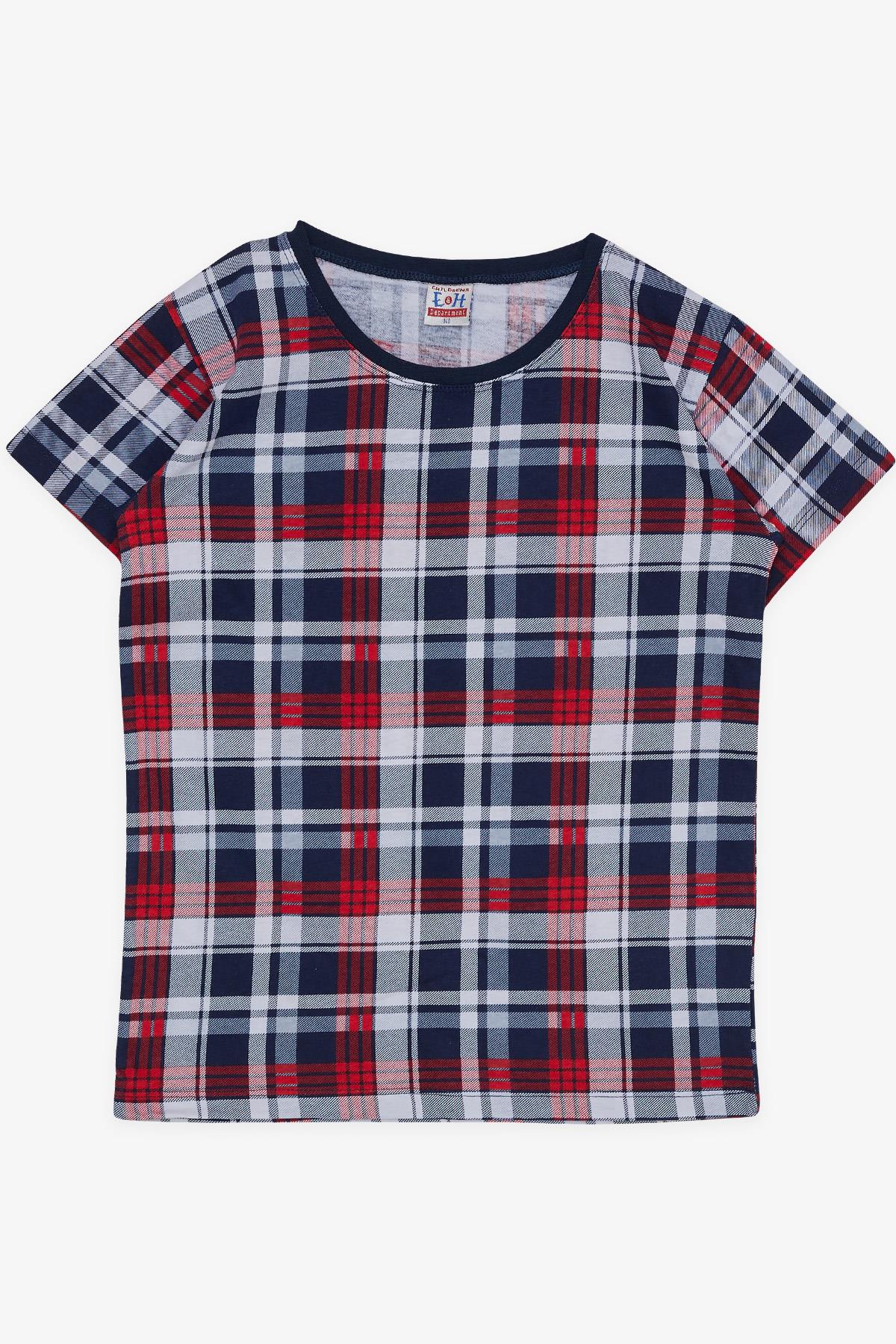 Breeze Erkek Çocuk Pijama Takımı Ekose Desenli Karışık Renk (9-14 Yaş)