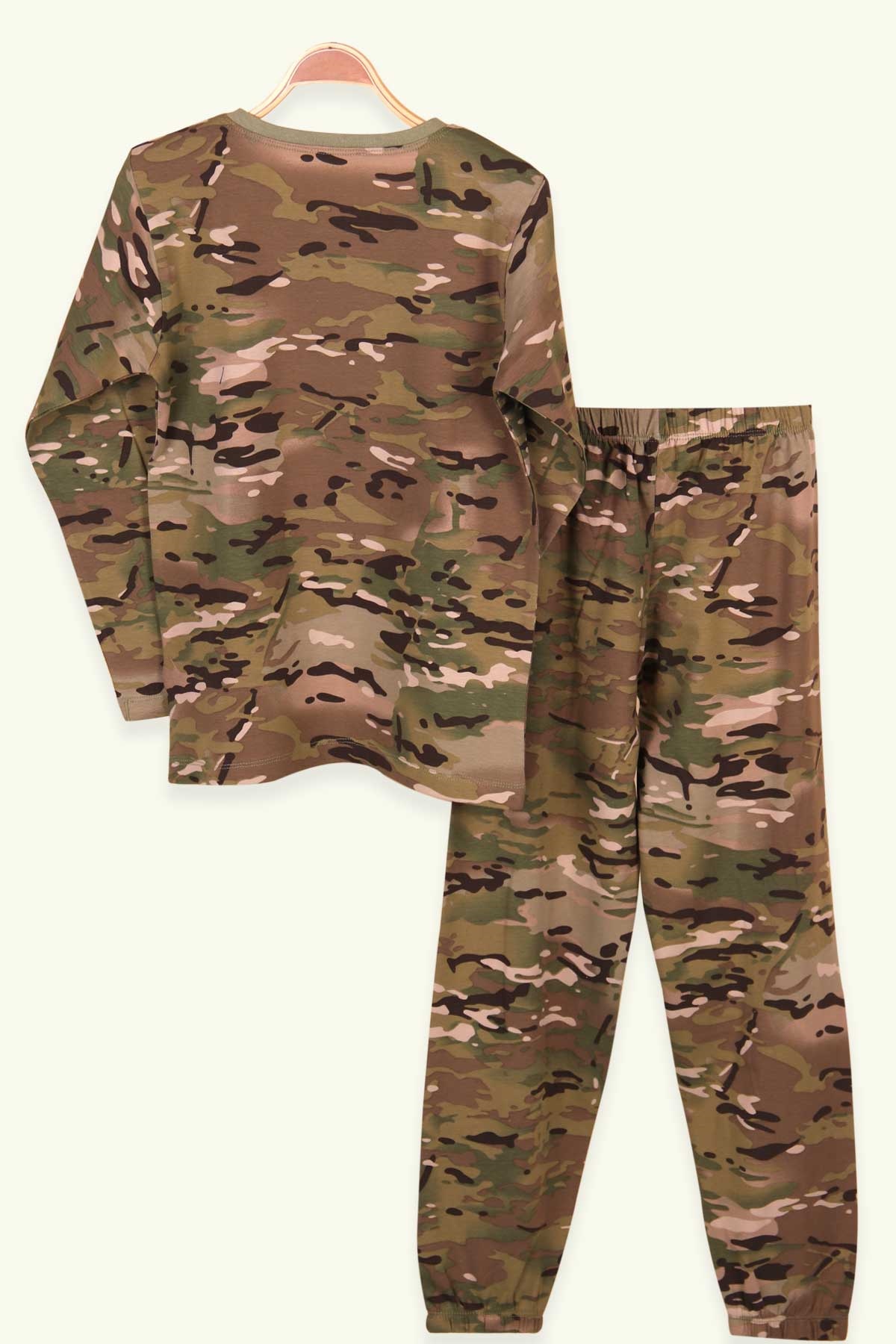 Breeze Erkek Çocuk Pijama Takımı Ekoseli Antrasit (9-12 Yaş)