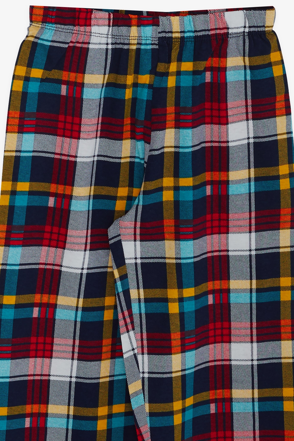 Breeze Erkek Çocuk Pijama Takımı Ekose Desenli Karışık Renk (4-8 Yaş)