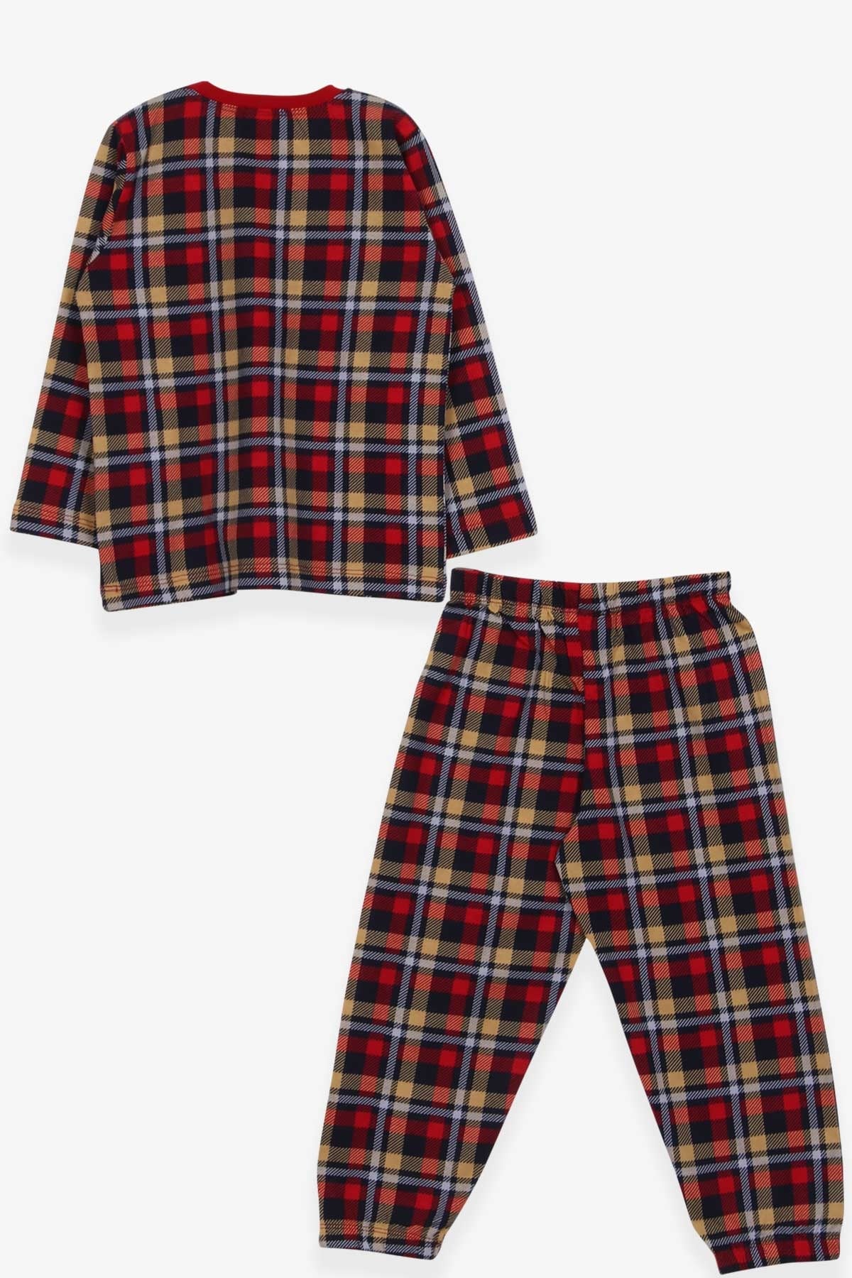 Breeze Erkek Çocuk Pijama Takımı Ekose Desenli Karışık Renk (4-8 Yaş)