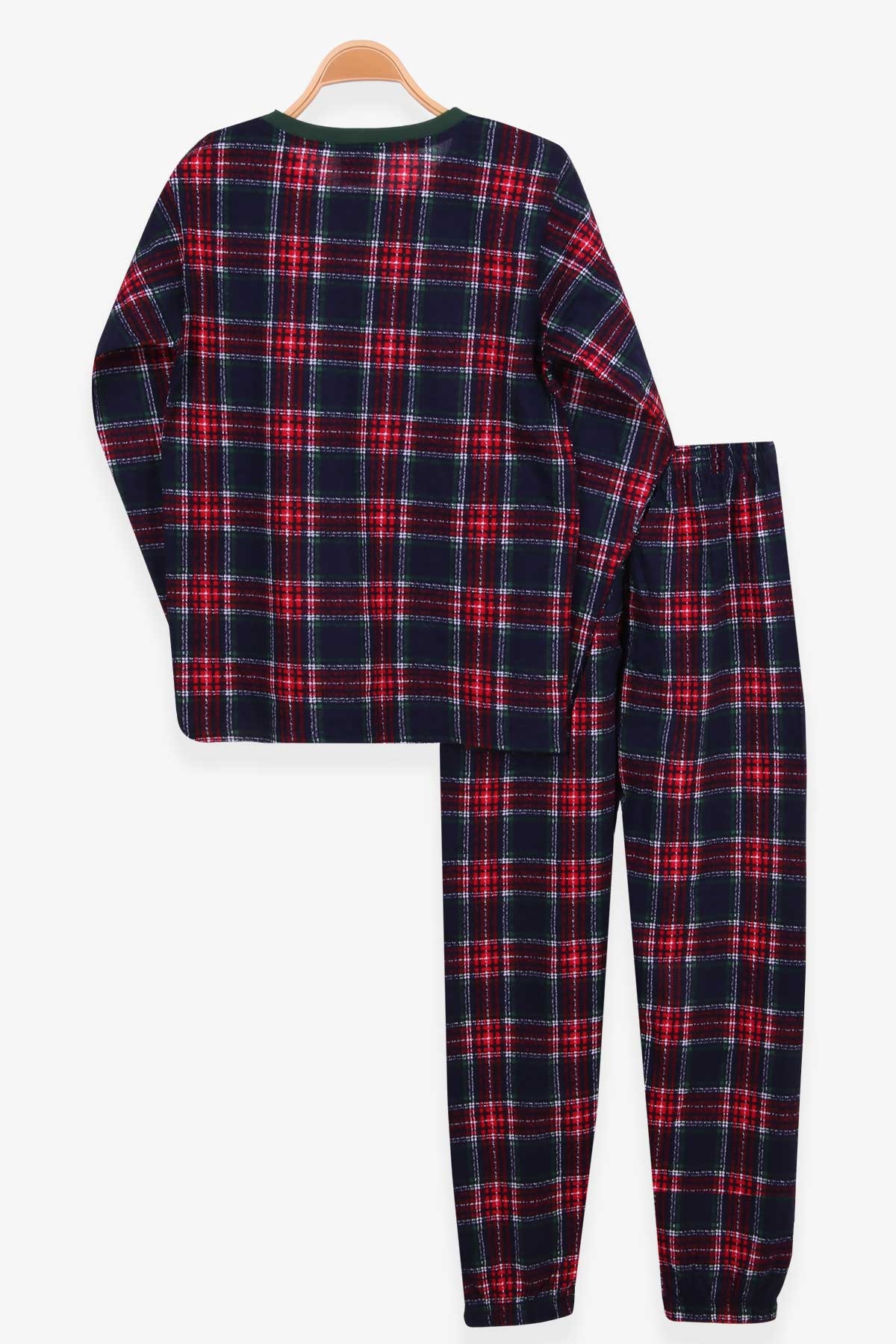 Breeze Erkek Çocuk Pijama Takımı Ekoseli Karışık Renk (9-14 Yaş)