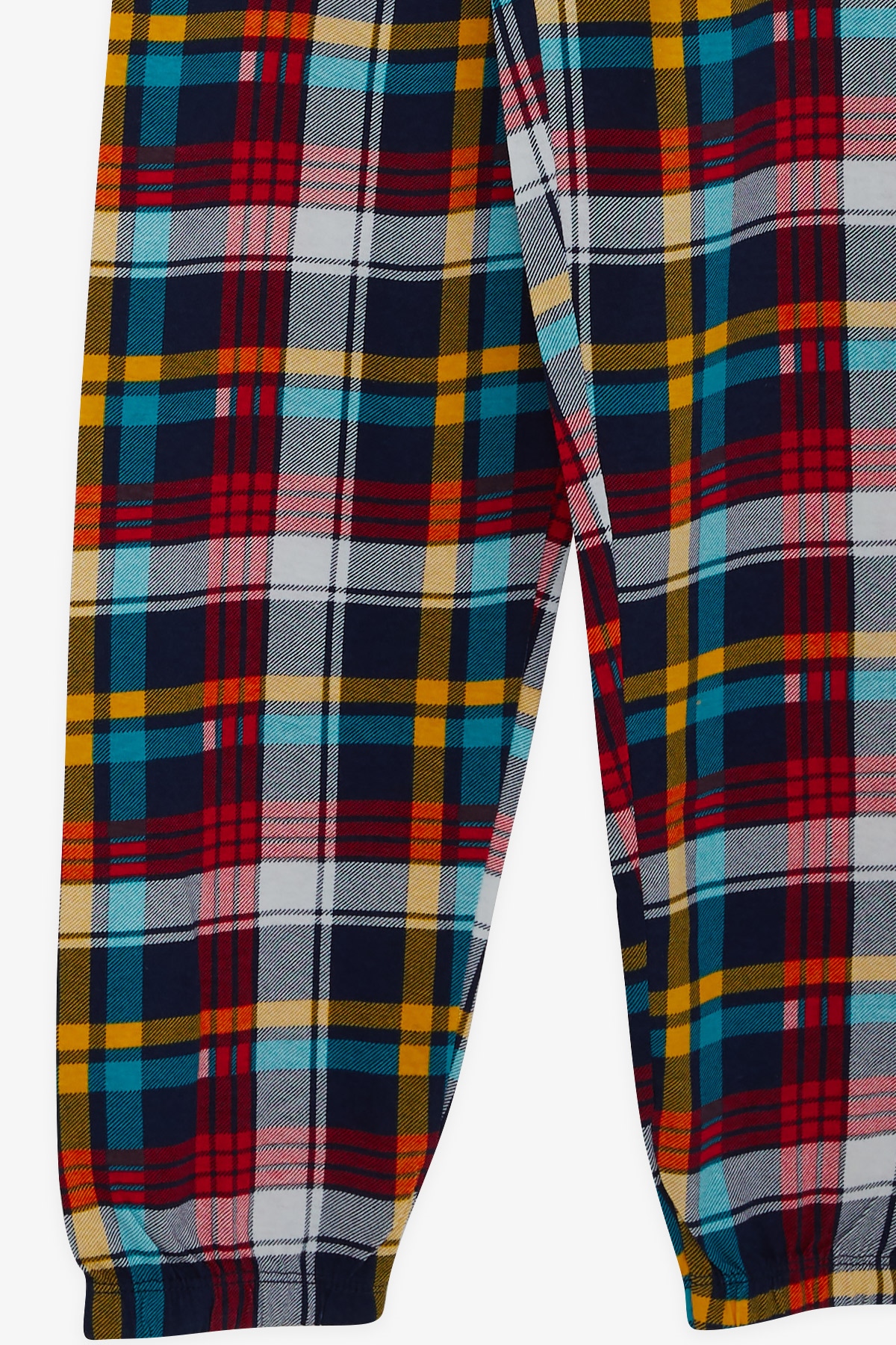 Breeze Erkek Çocuk Pijama Takımı Ekose Desenli Karışık Renk (4-8 Yaş)