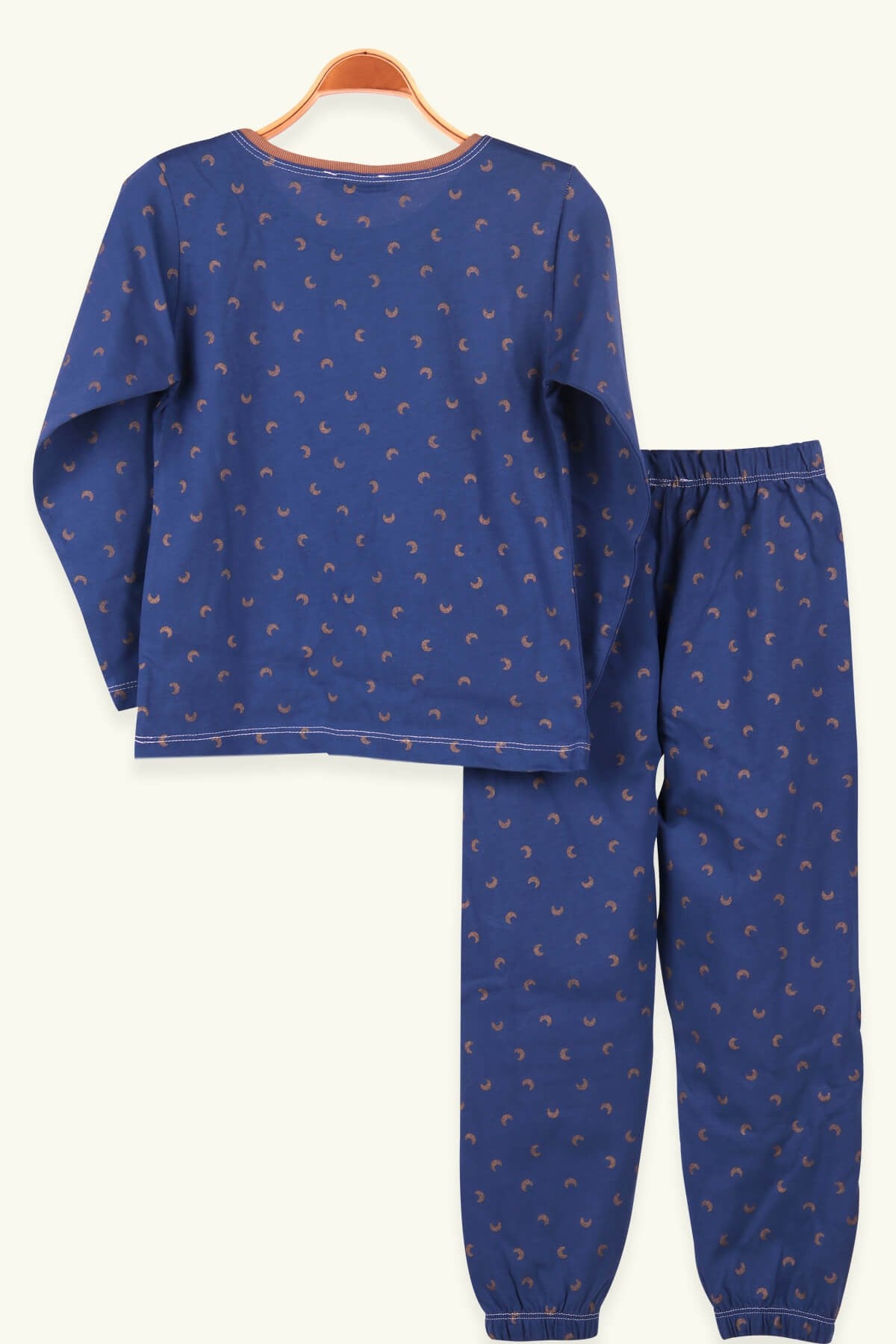 Breeze Erkek Çocuk Pijama Takımı Gece Temalı Koyu Mavi (6-10 Yaş)