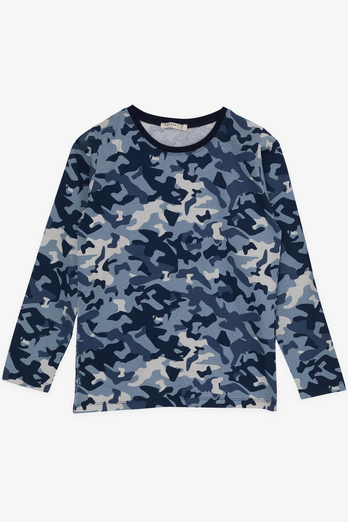 Breeze Erkek Çocuk Pijama Takımı Kamuflaj Desenli Karışık Renk (9-12 Yaş)
