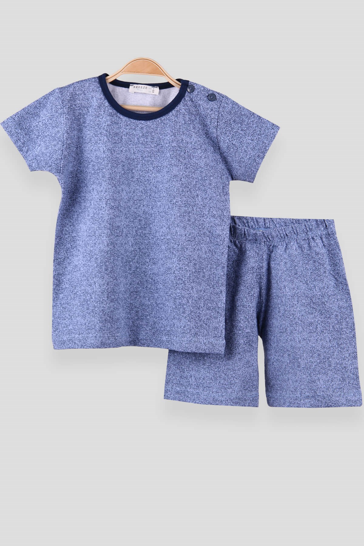 Breeze Erkek Çocuk Pijama Takımı Mavi (2-6 Yaş)