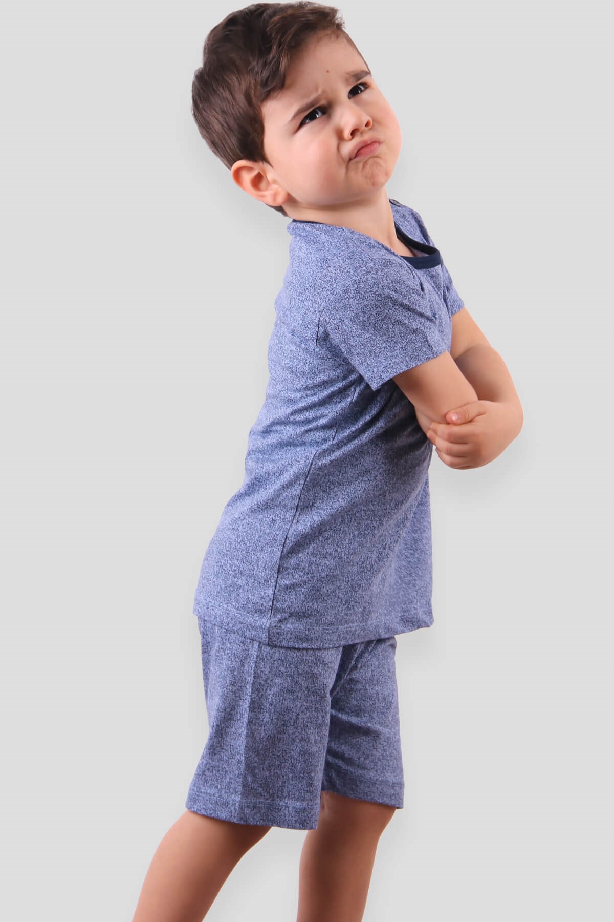 Breeze Erkek Çocuk Pijama Takımı Mavi (2-6 Yaş)