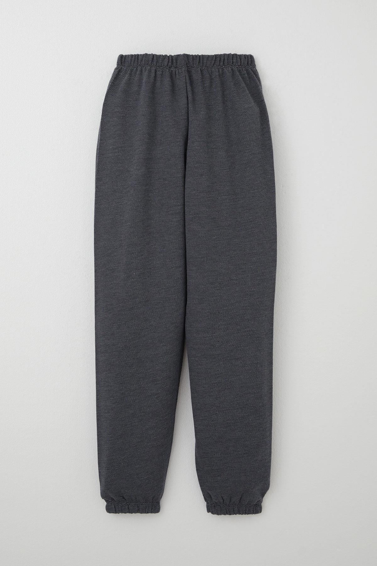 Breeze Erkek Çocuk Pijama Takımı Verev Çizgi Desenli Siyah (4-8 Yaş)