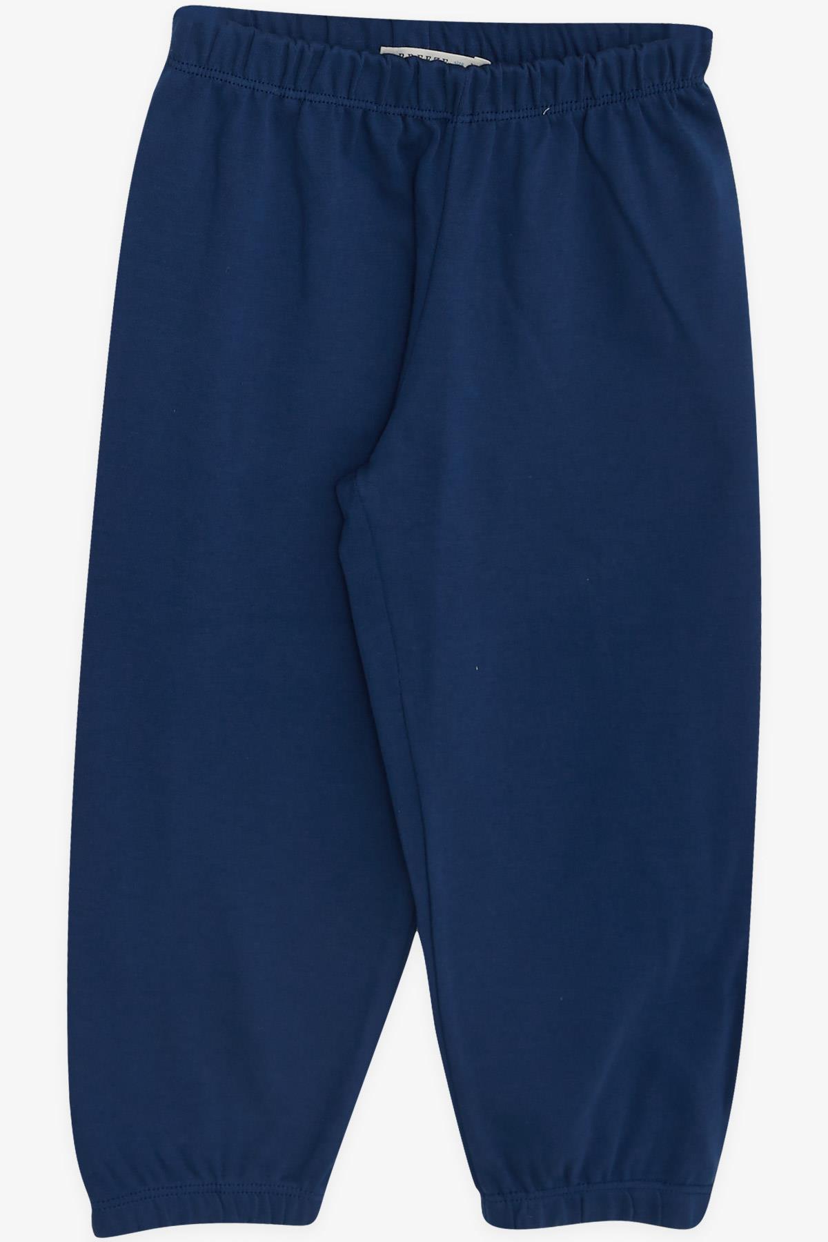 Breeze Erkek Çocuk Pijama Takımı Yılbaşı Temalı Petrol Yeşili (1-4 Yaş)