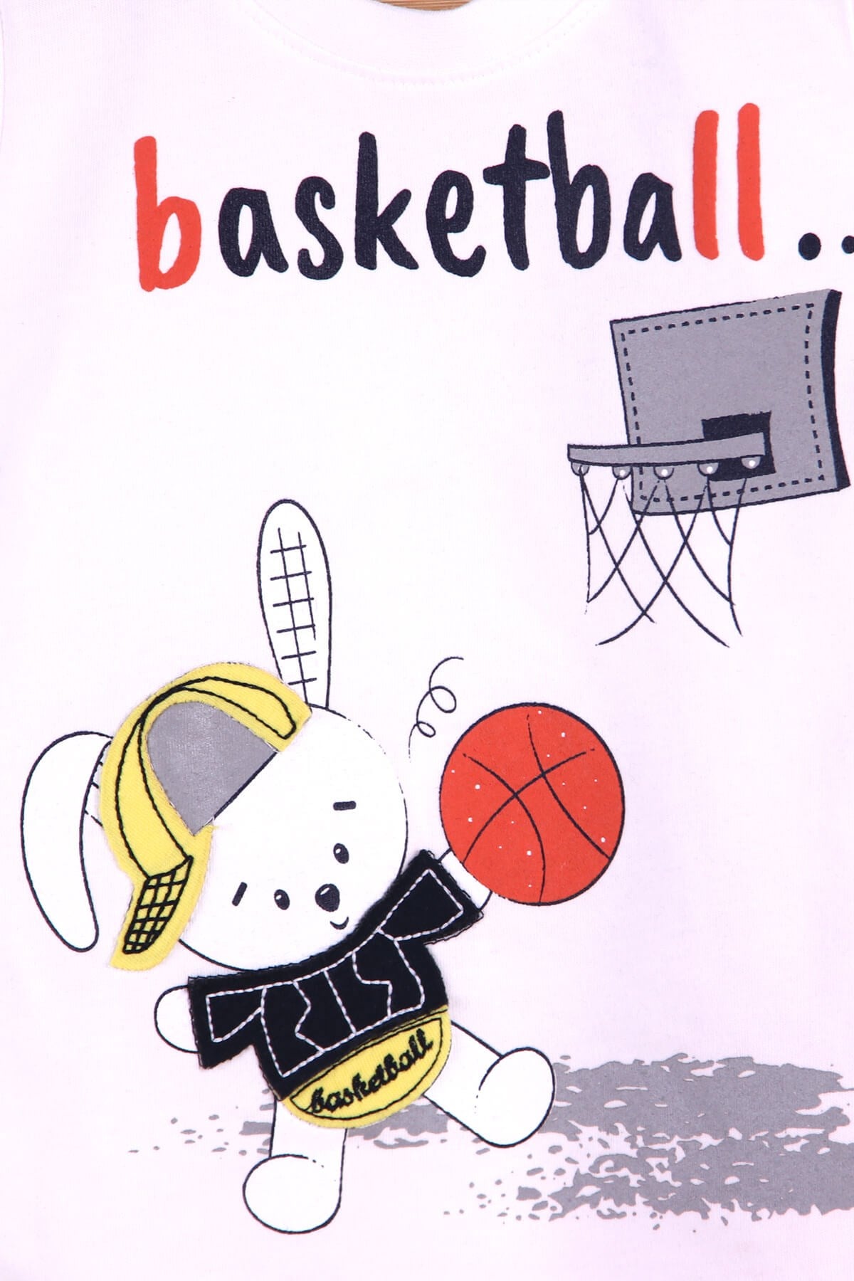 Breeze Erkek Çocuk Şortlu Takım Basketball Baskılı Turuncu (1-4 Yaş)