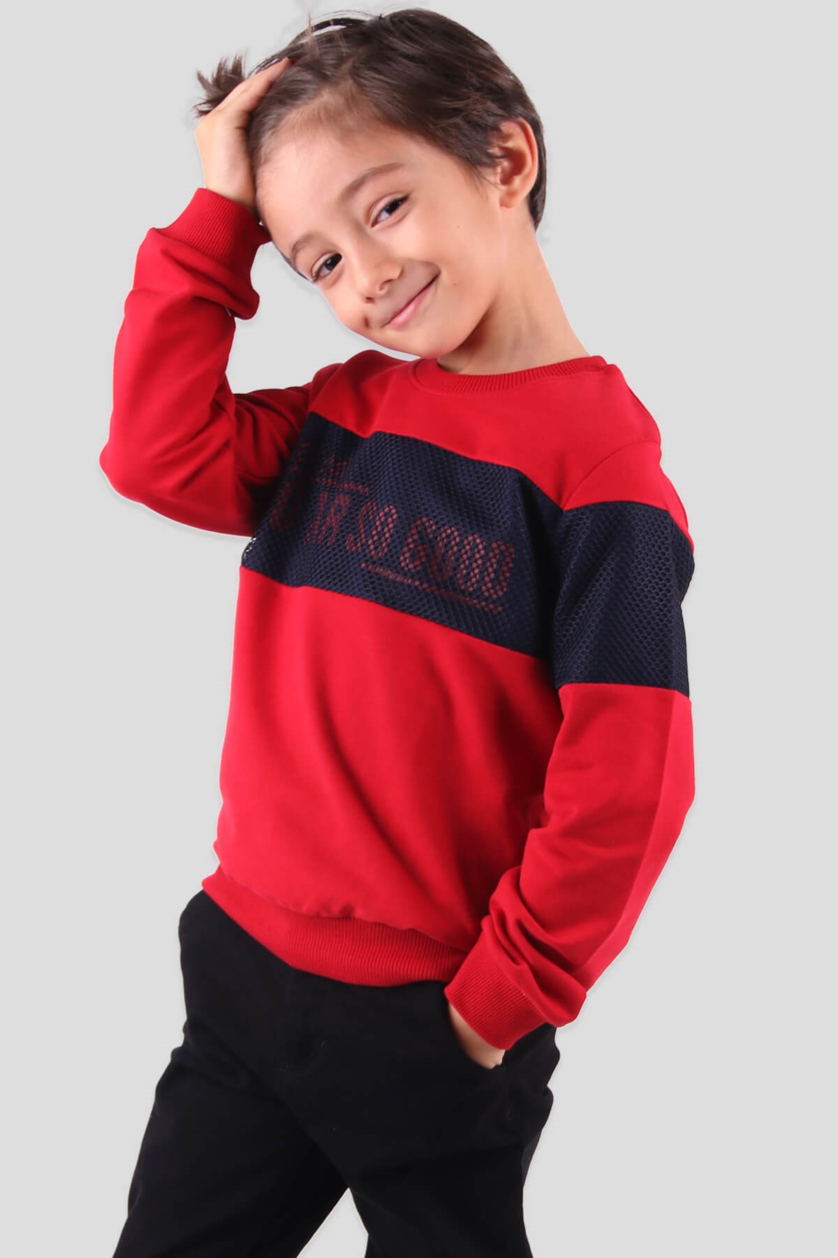 Breeze Erkek Çocuk Sweat Kırmızı (8-14 Yaş)