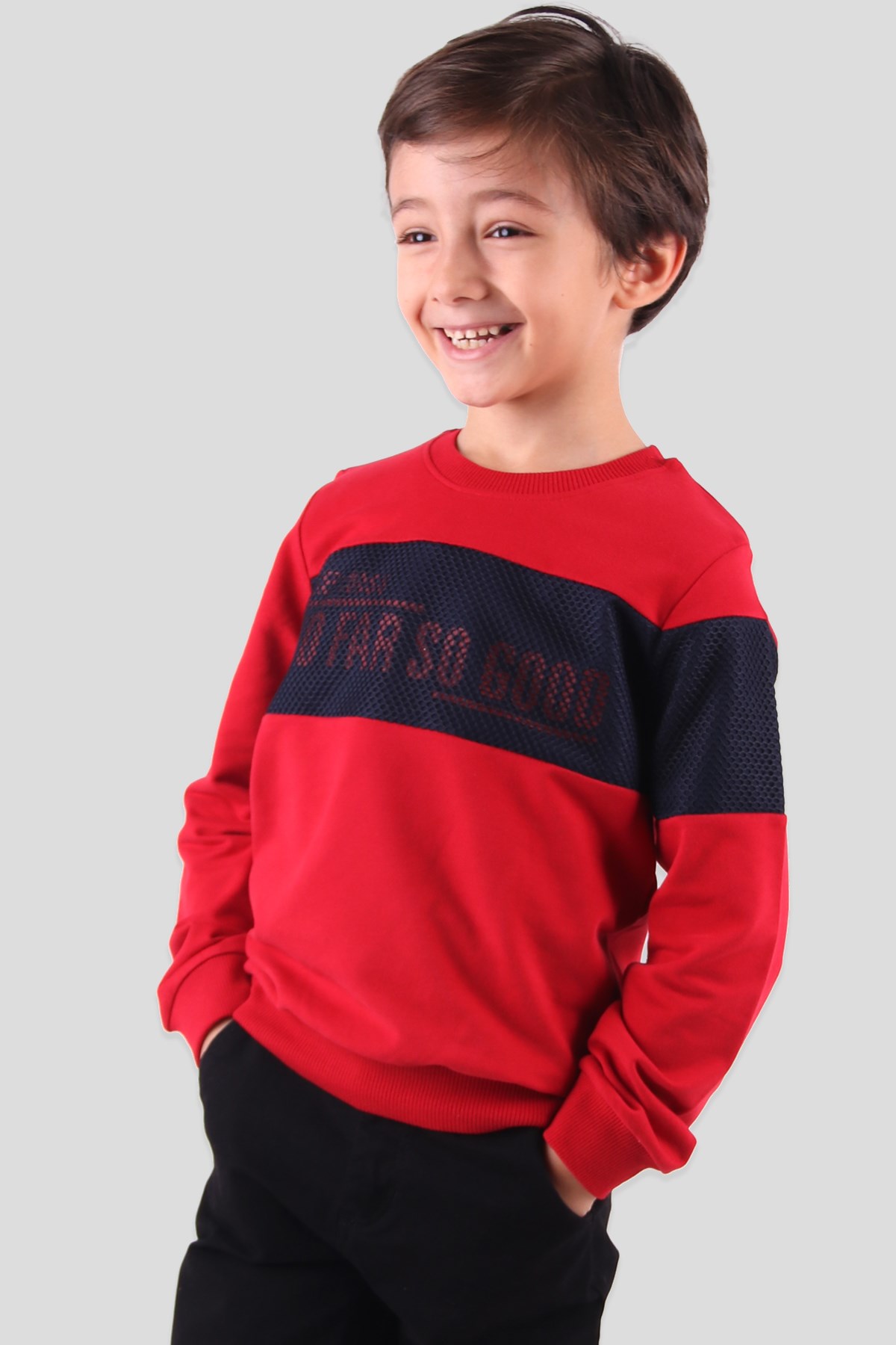 Breeze Erkek Çocuk Sweat Kırmızı (8-14 Yaş)