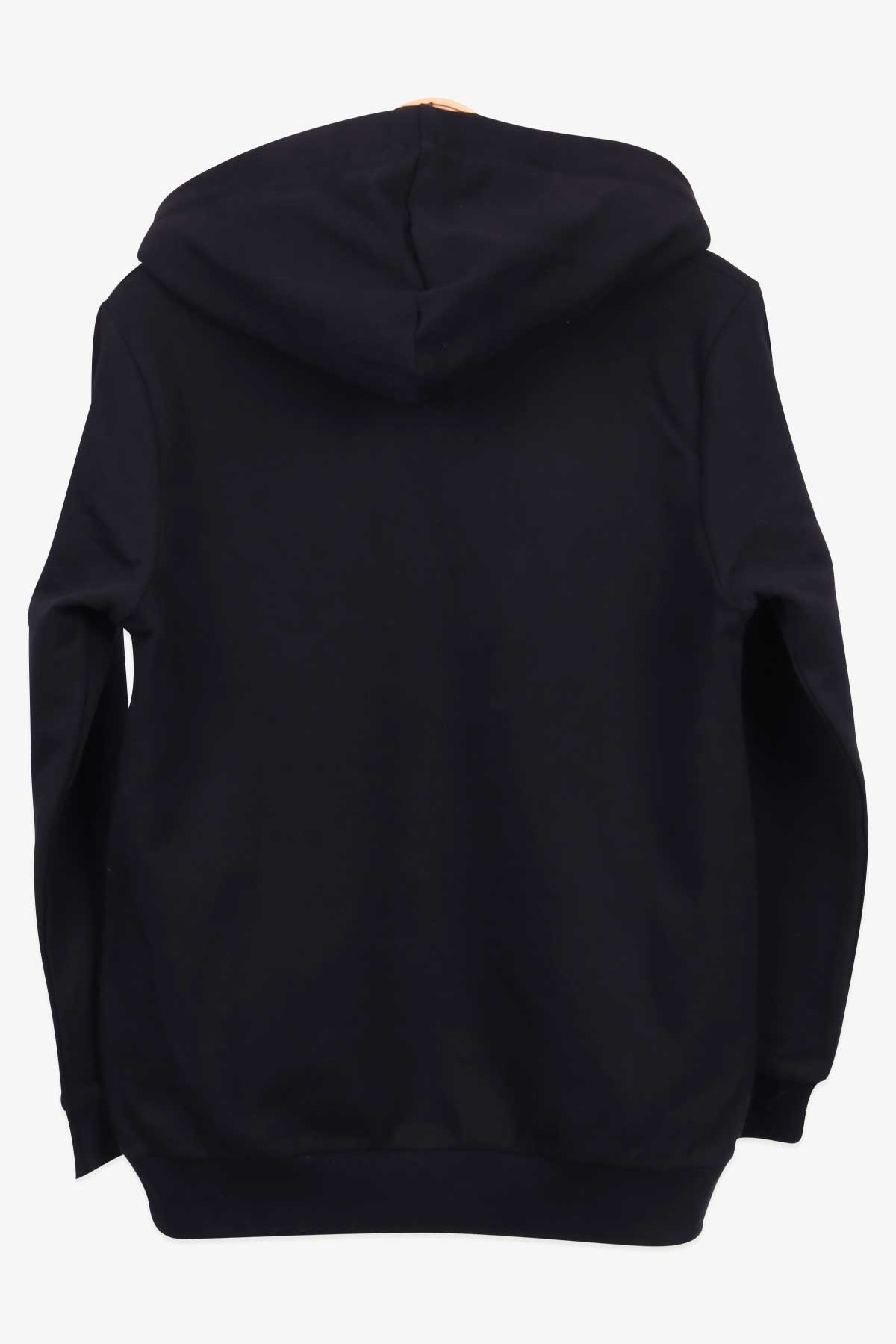 Breeze Erkek Çocuk Sweatshirt Basketbol Temalı Siyah (8-14 Yaş)