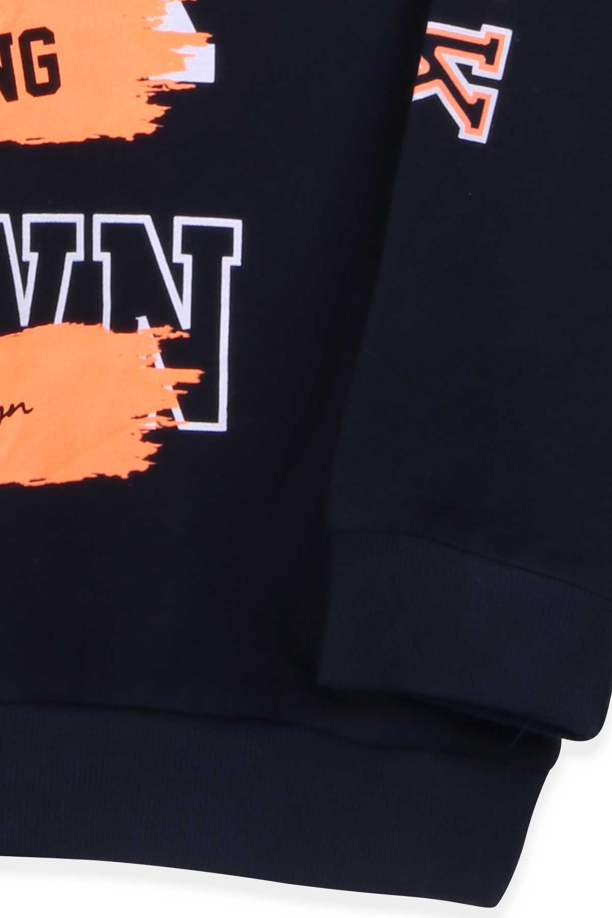 Breeze Erkek Çocuk Sweatshirt Baskılı Lacivert (9-14 Yaş)