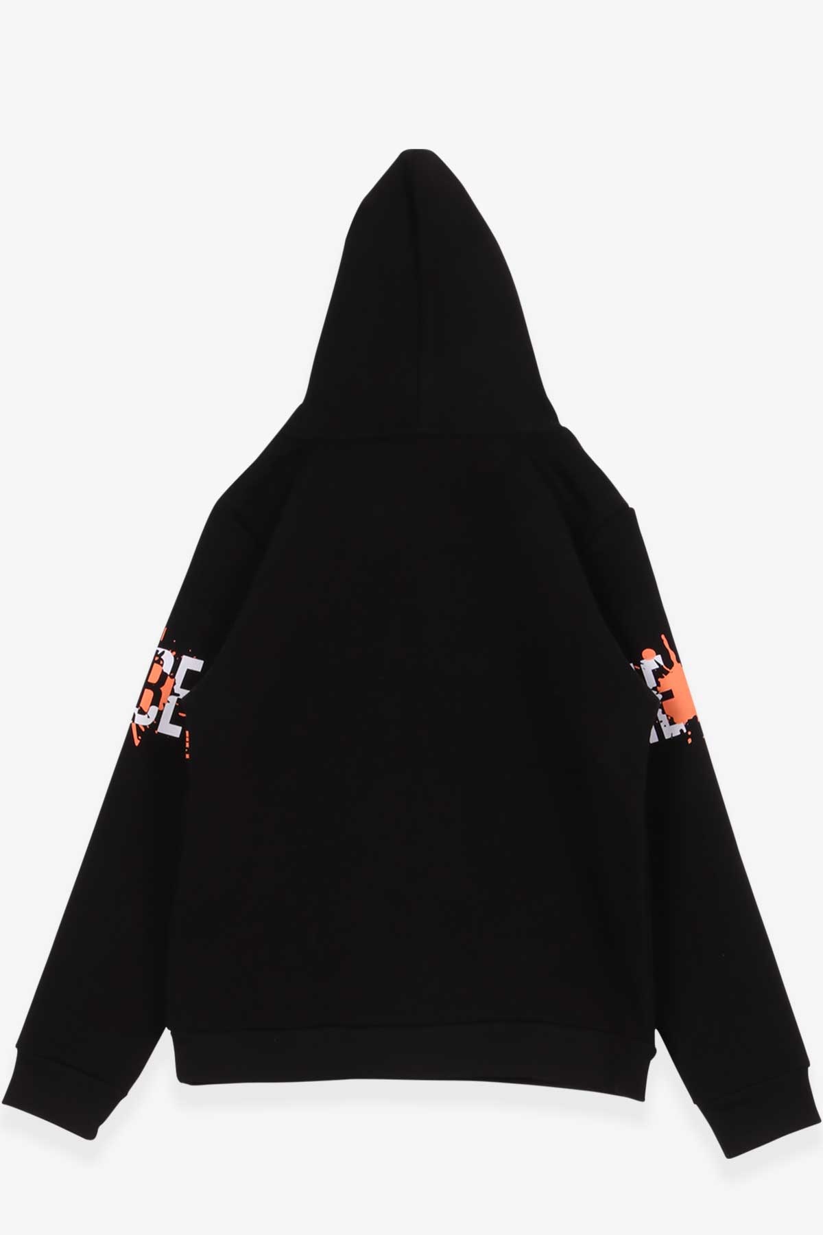 Breeze Erkek Çocuk Sweatshirt Baskılı Siyah (10-14 Yaş)