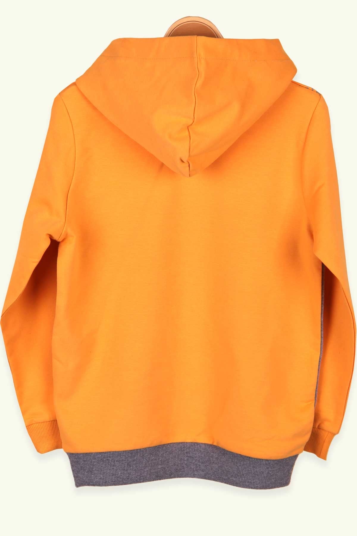 Breeze Erkek Çocuk Sweatshirt Baskılı Hardal Sarı (6-12 Yaş)
