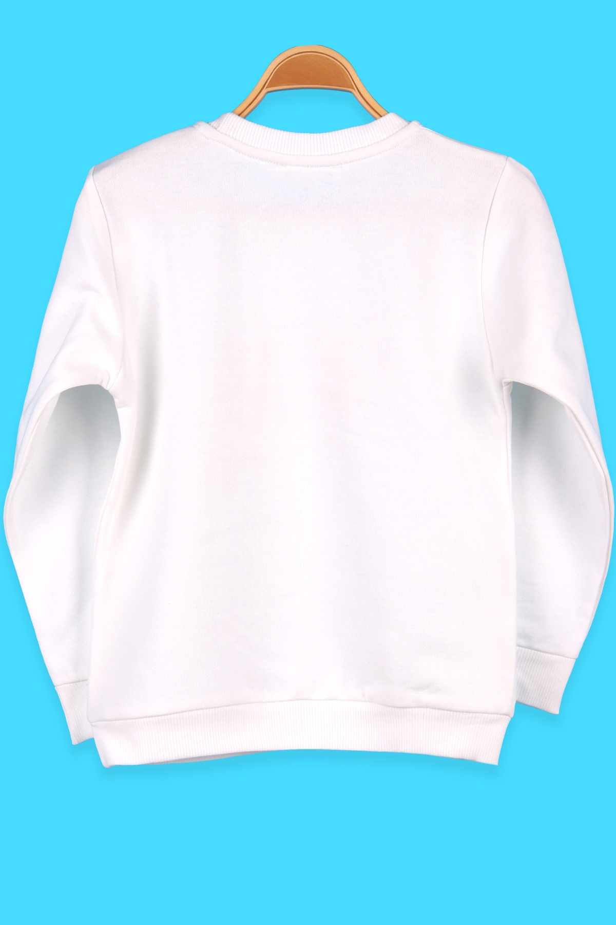 Breeze Erkek Çocuk Sweatshirt Baskılı Ekru (5-10 Yaş)