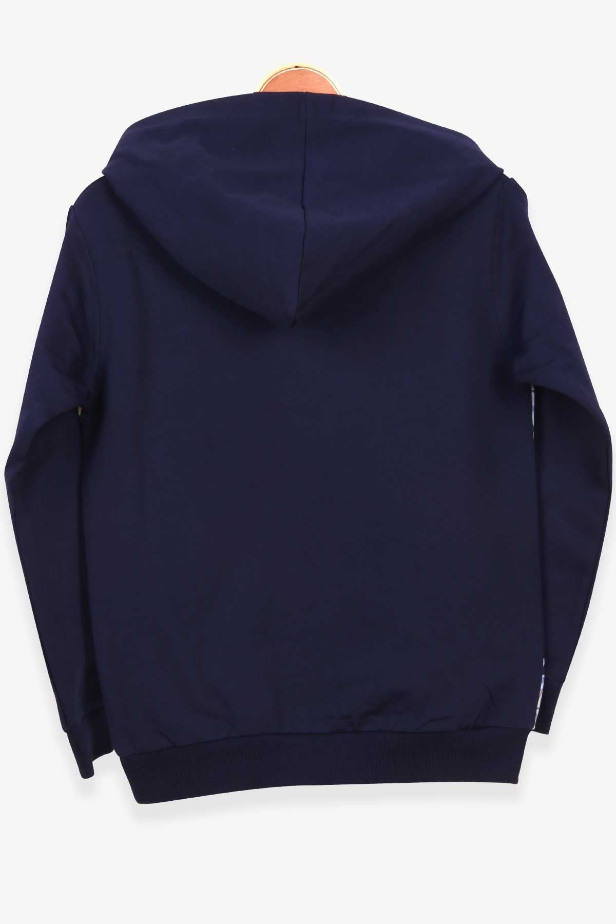 Breeze Erkek Çocuk Sweatshirt Desenli Nakışlı Lacivert (6-12 Yaş)