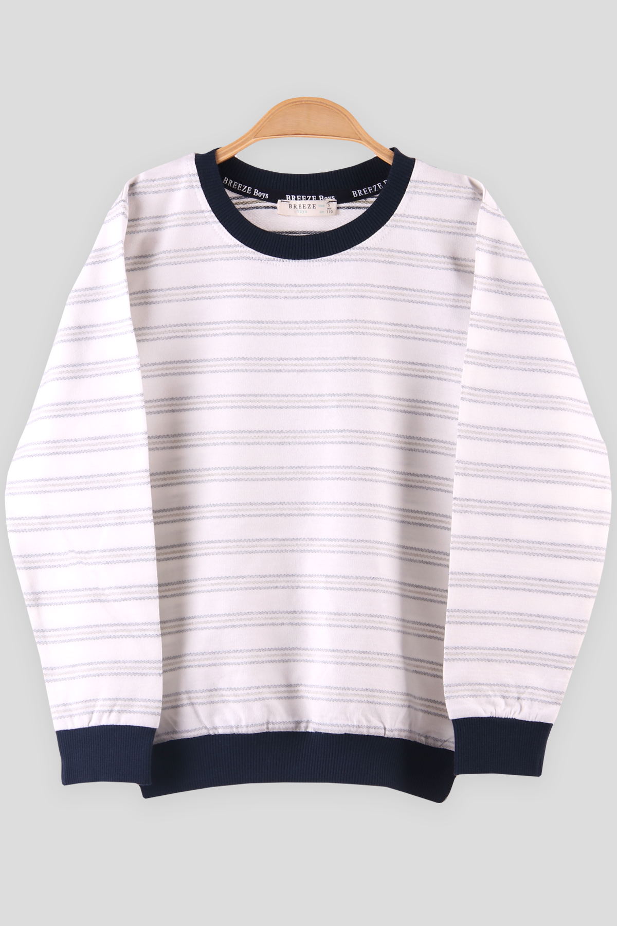 Breeze Erkek Çocuk Sweatshirt Ekru (5-10 Yaş)