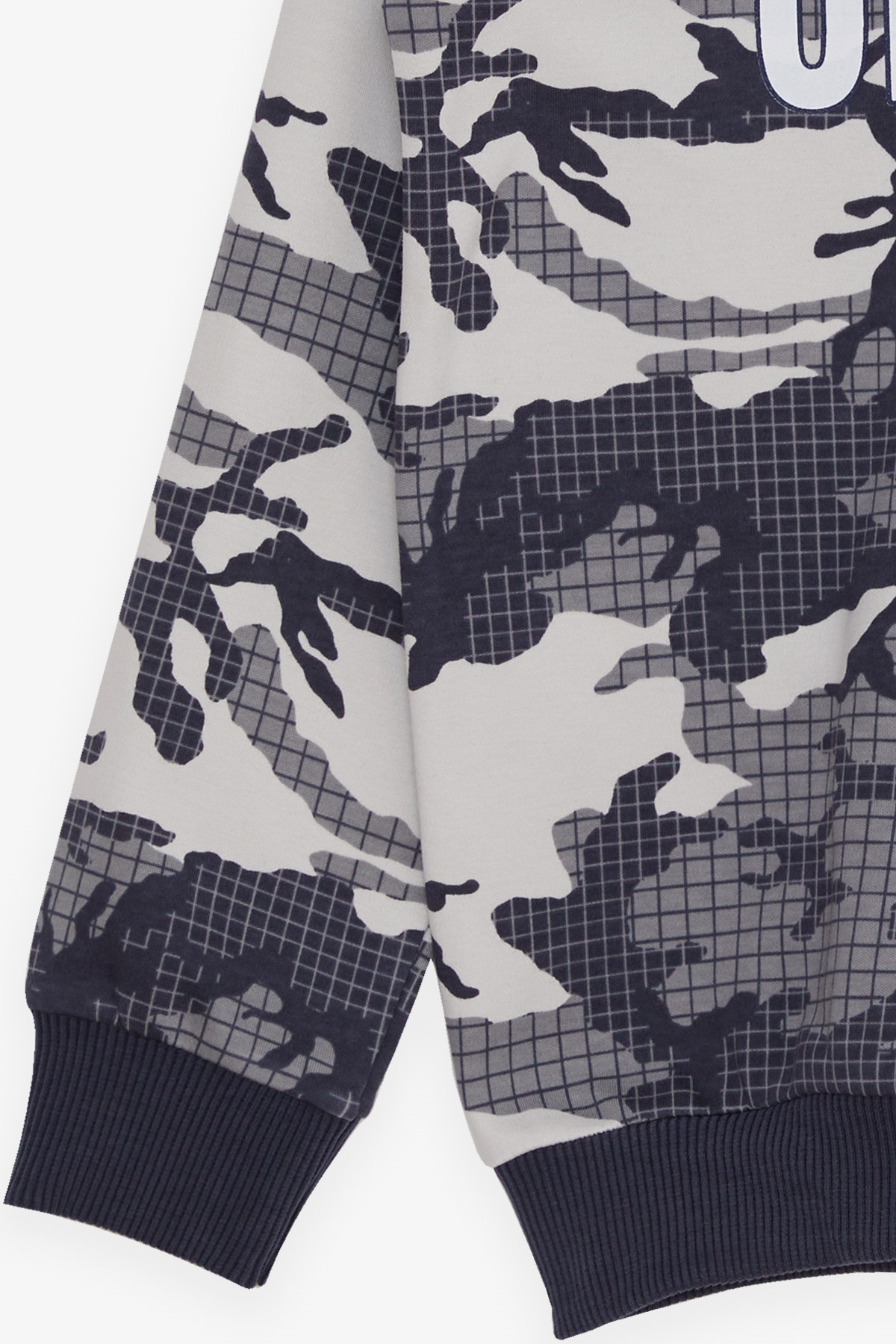 Breeze Erkek Çocuk Sweatshirt Kamuflaj Desenli Karışık Renk (5-9 Yaş)