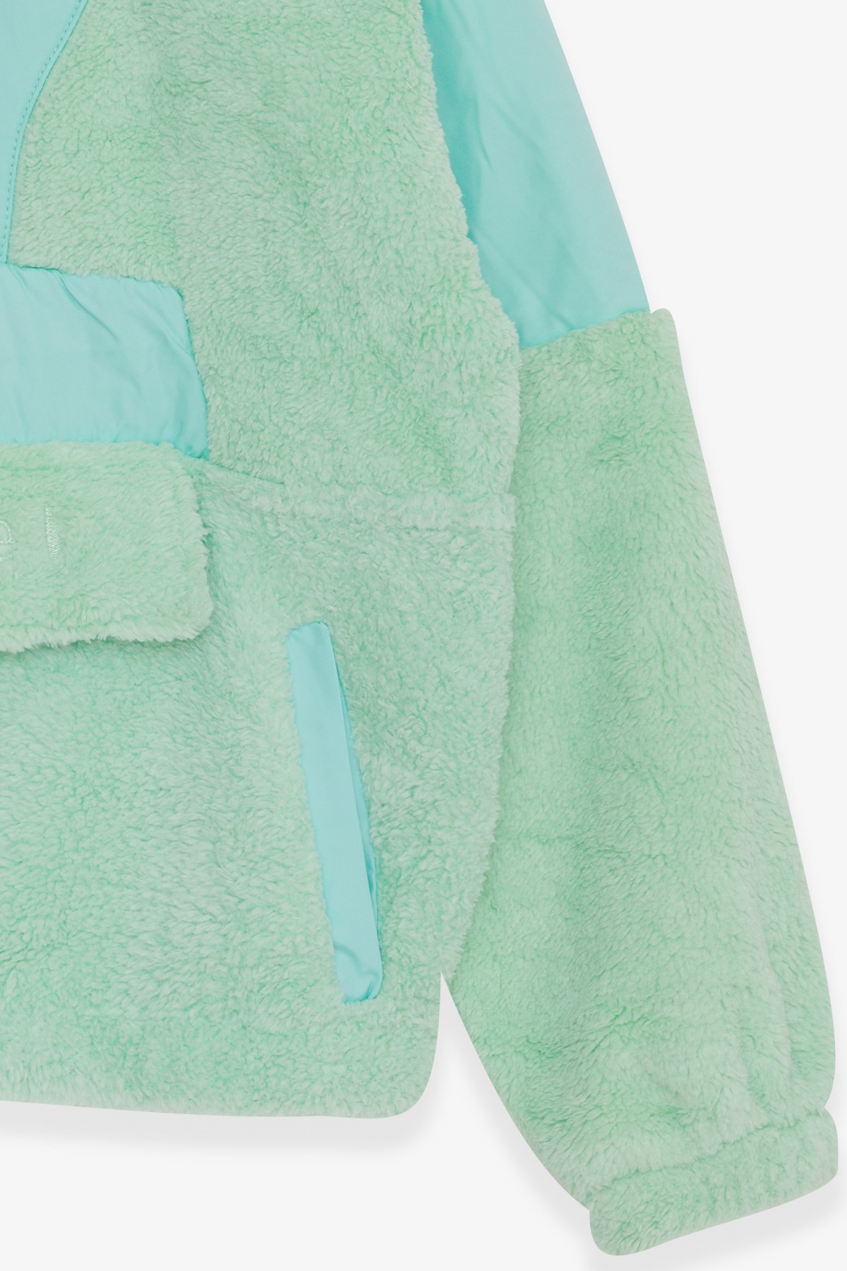 Breeze Erkek Çocuk Sweatshirt Kanguru Cepli Su Yeşili (10-14 Yaş)