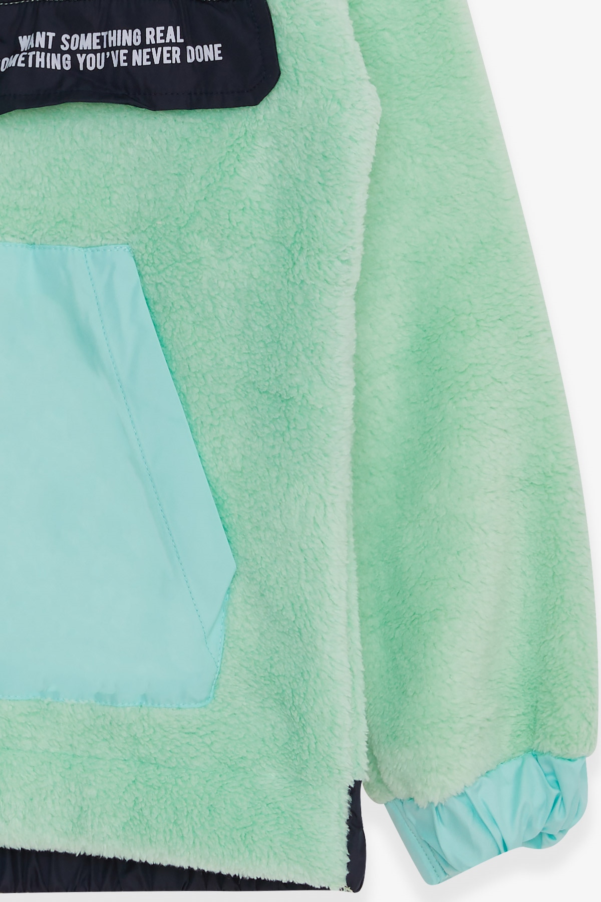 Breeze Erkek Çocuk Sweatshirt Kanguru Cepli Su Yeşili (10-14 Yaş)