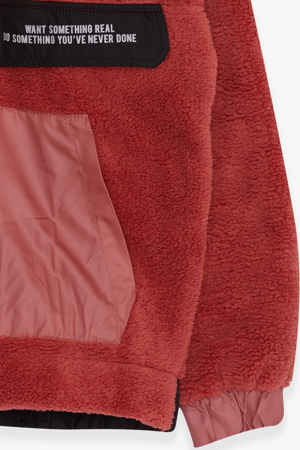 Breeze Erkek Çocuk Sweatshirt Kanguru Cepli Mercan (10-14 Yaş)