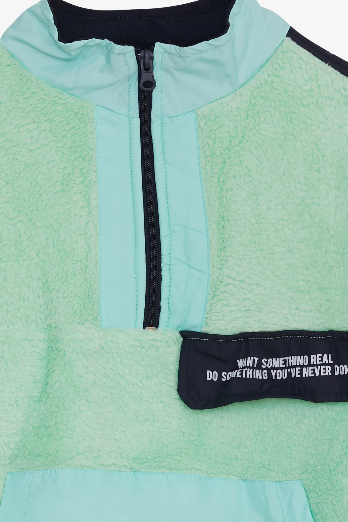 Breeze Erkek Çocuk Sweatshirt Kanguru Cepli Su Yeşili (10-14 Yaş)