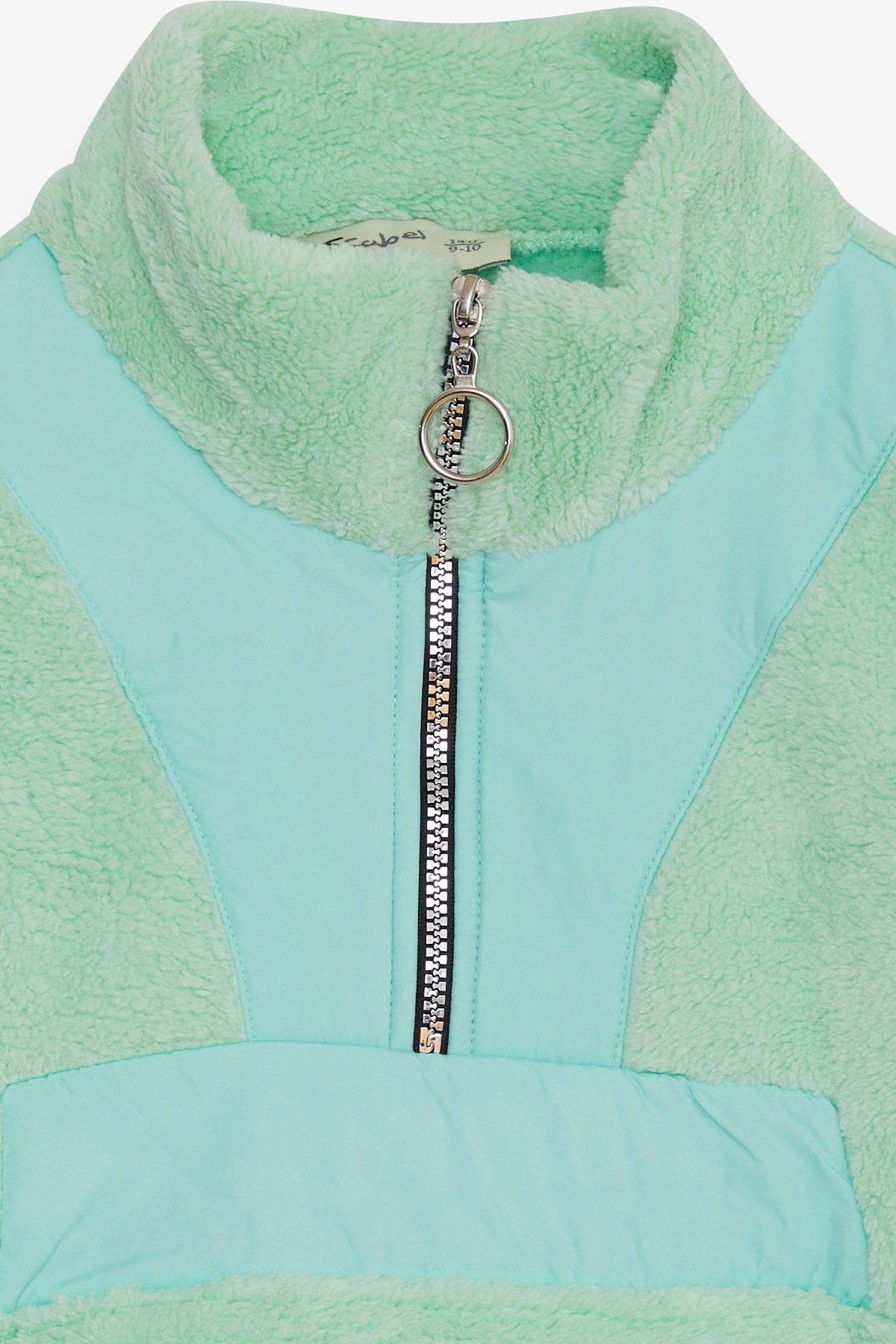 Breeze Erkek Çocuk Sweatshirt Kanguru Cepli Su Yeşili (10-14 Yaş)