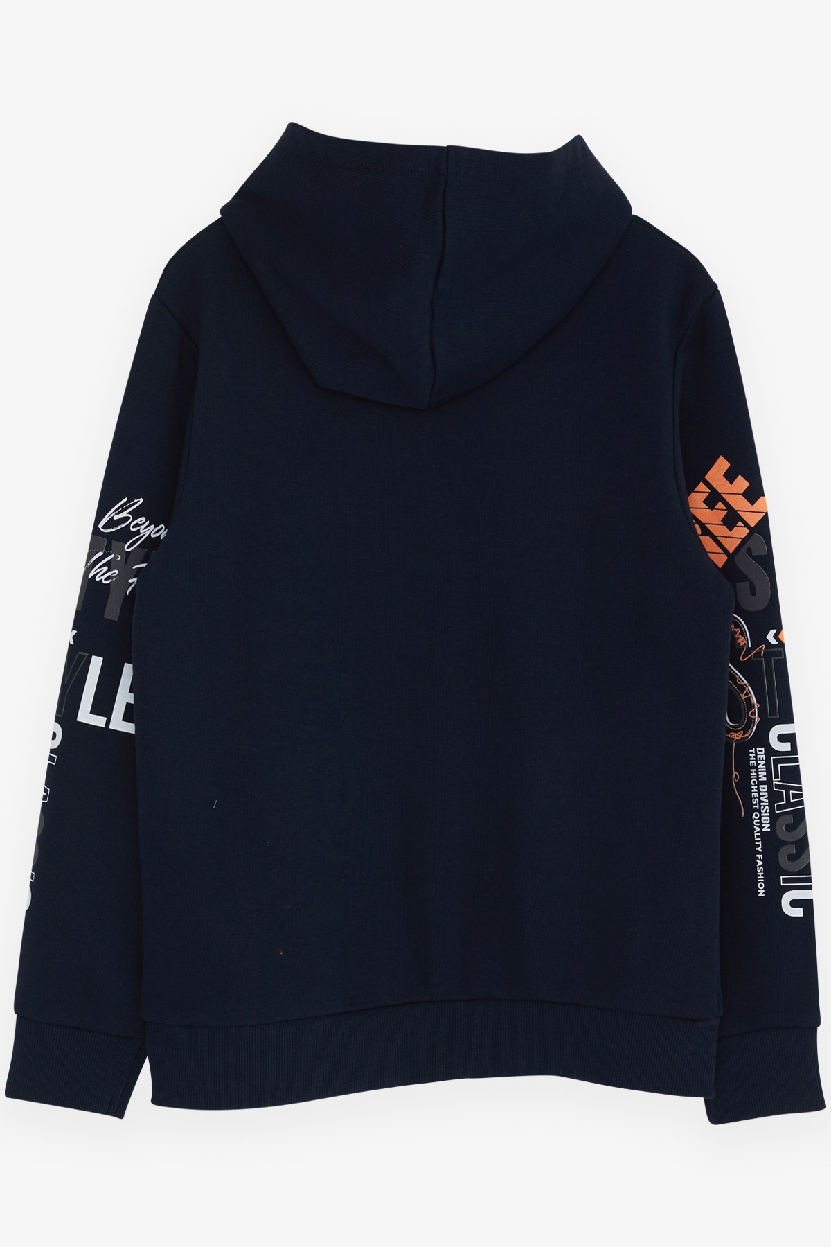 Breeze Erkek Çocuk Sweatshirt Kapüşonlu Kanguru Cepli Lacivert (9-14 Yaş)