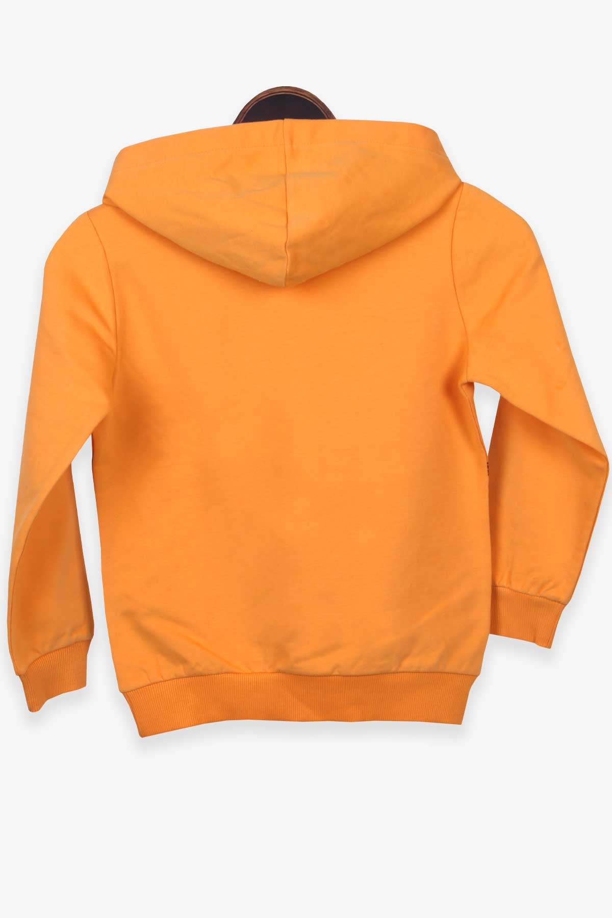 Breeze Erkek Çocuk Sweatshirt Kapüşonlu Baskılı Hardal Sarı (7-12 Yaş)